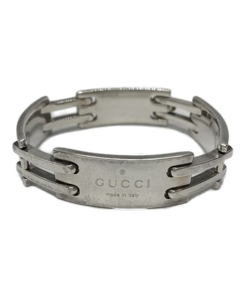 【中古・古着通販】GUCCI (グッチ) HEAVY GAUGE SILVER GATE