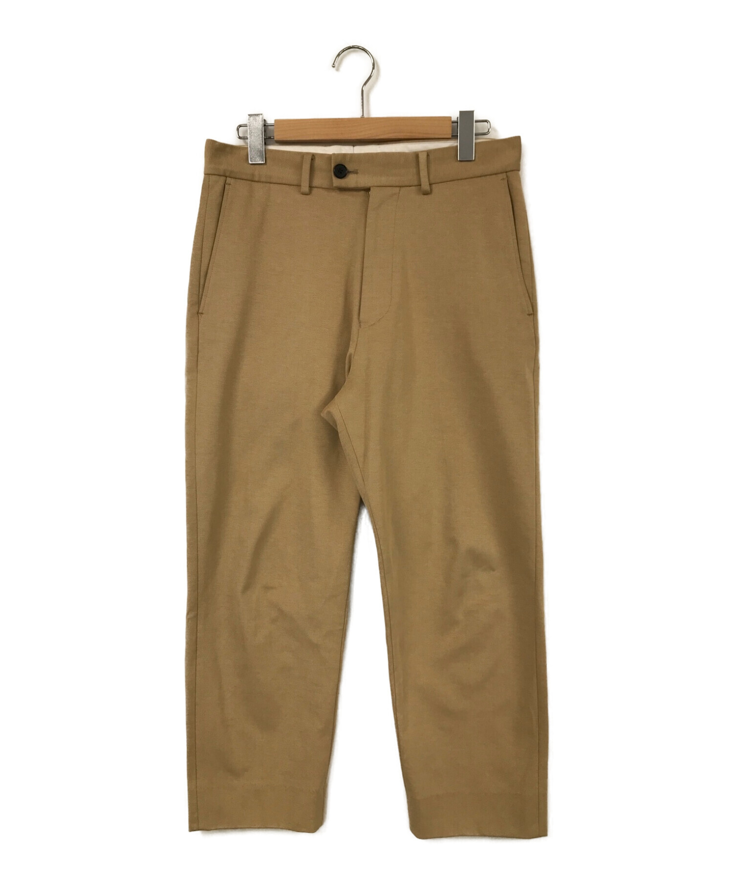 ALLEGE (アレッジ) Ankle slacks（アンクルスラックス） ベージュ サイズ:2