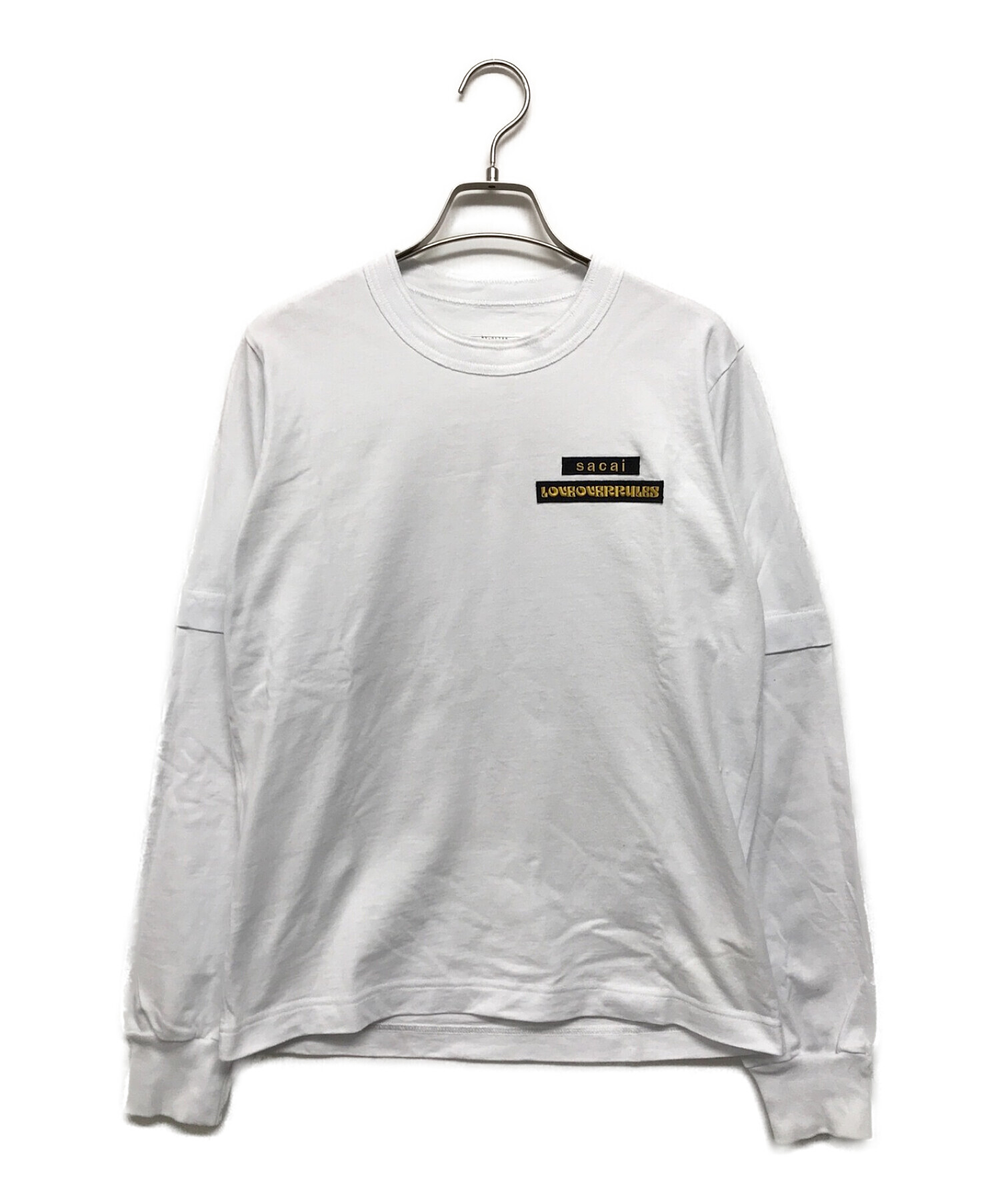 sacai (サカイ) Hank Willis Thomas / Graphic L/S T-Shirt ホワイト