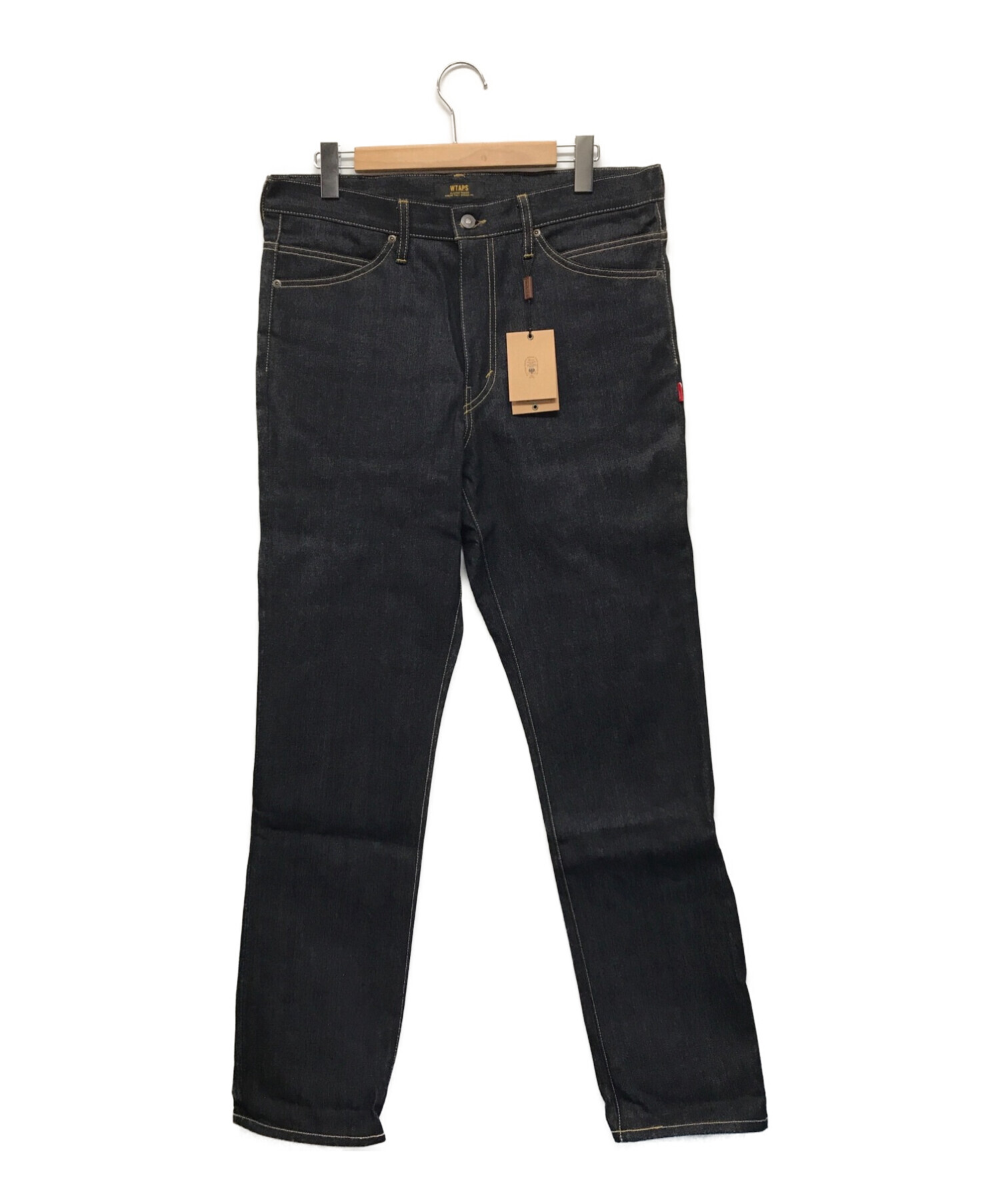 WTAPS (ダブルタップス) BLUES SKINNY RAW JEAN インディゴ サイズ:L 未使用品