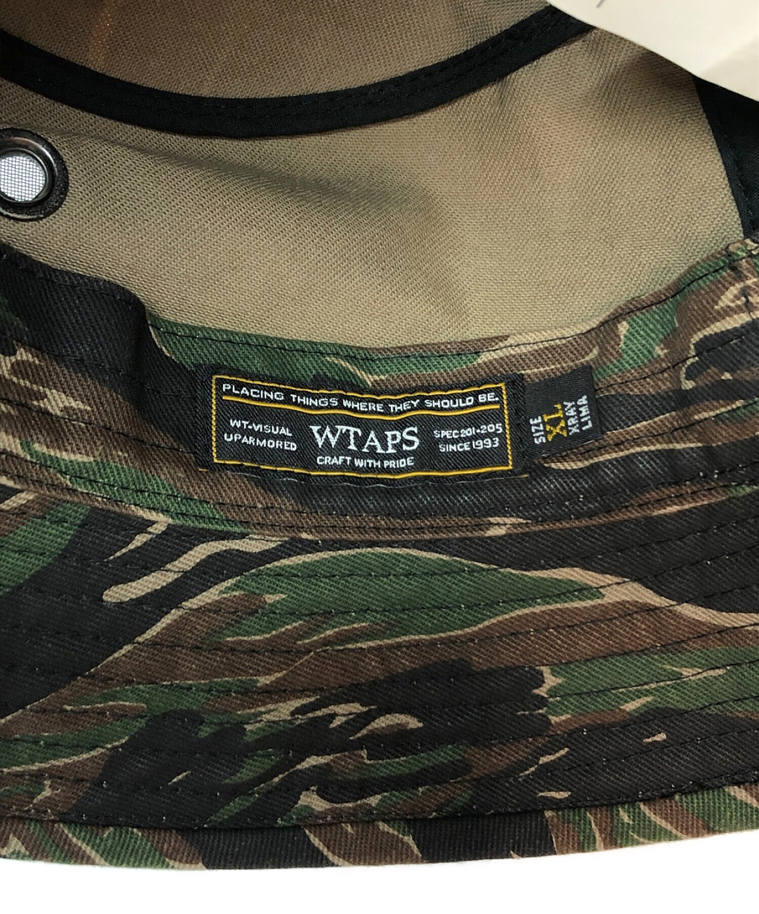 中古・古着通販】WTAPS (ダブルタップス) タイガーカモハット グリーン