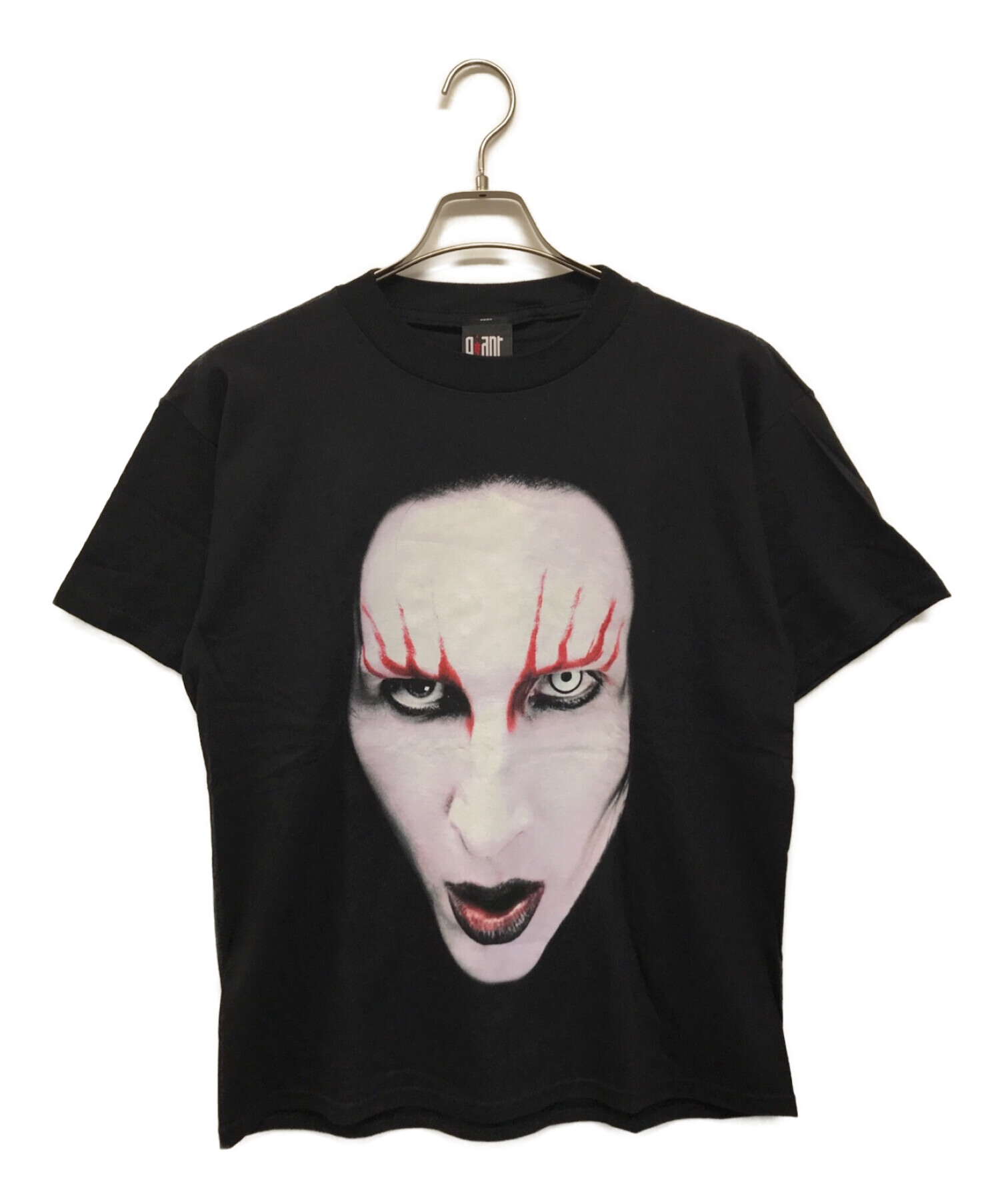 バンドTシャツ (バンドTシャツ) 【古着】Marilyn Manson 2000年 プリントTシャツ ブラック サイズ:SIZE M