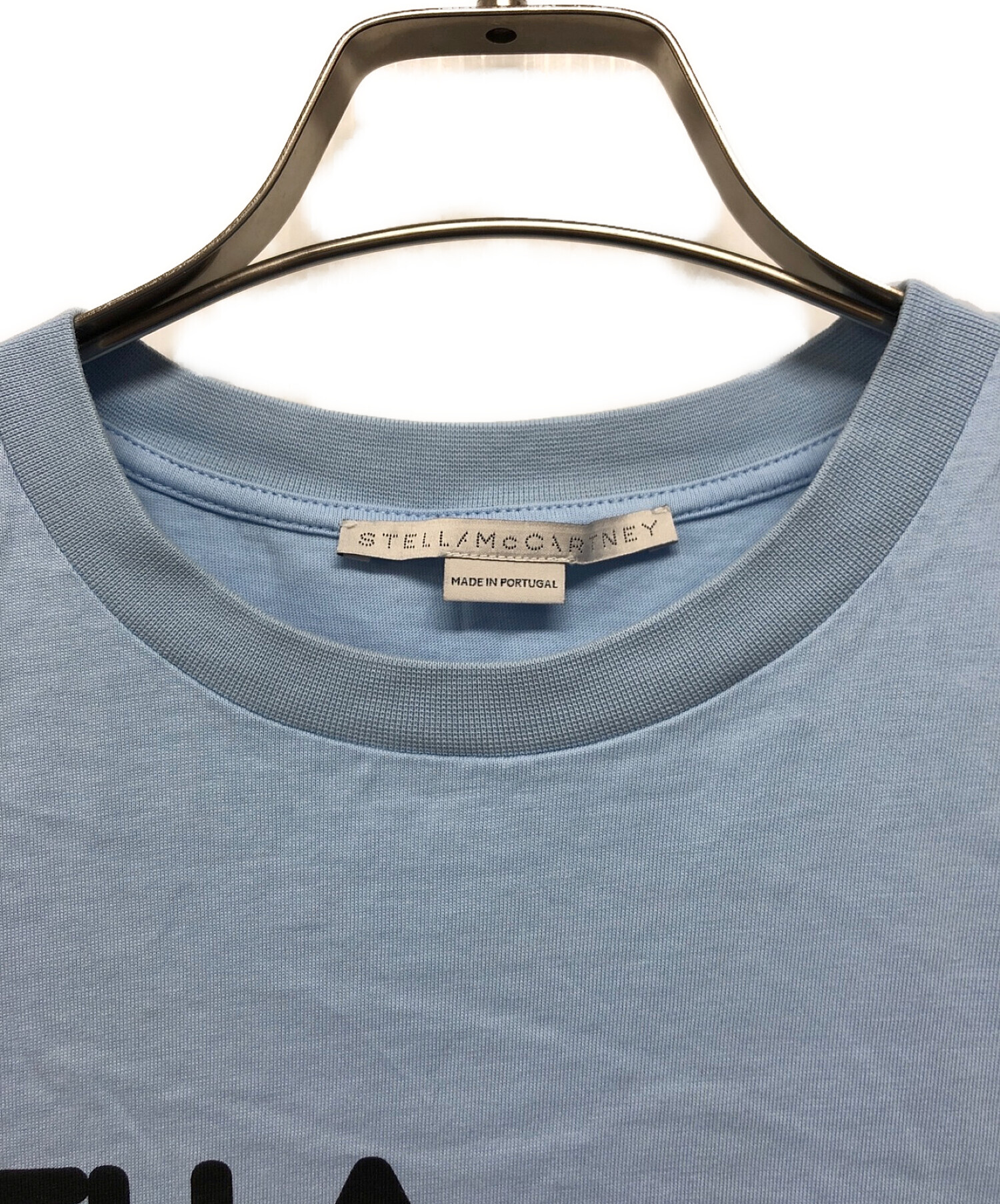 STELLA McCARTNEY (ステラマッカートニー) Tシャツ ブルー サイズ:SIZE 38