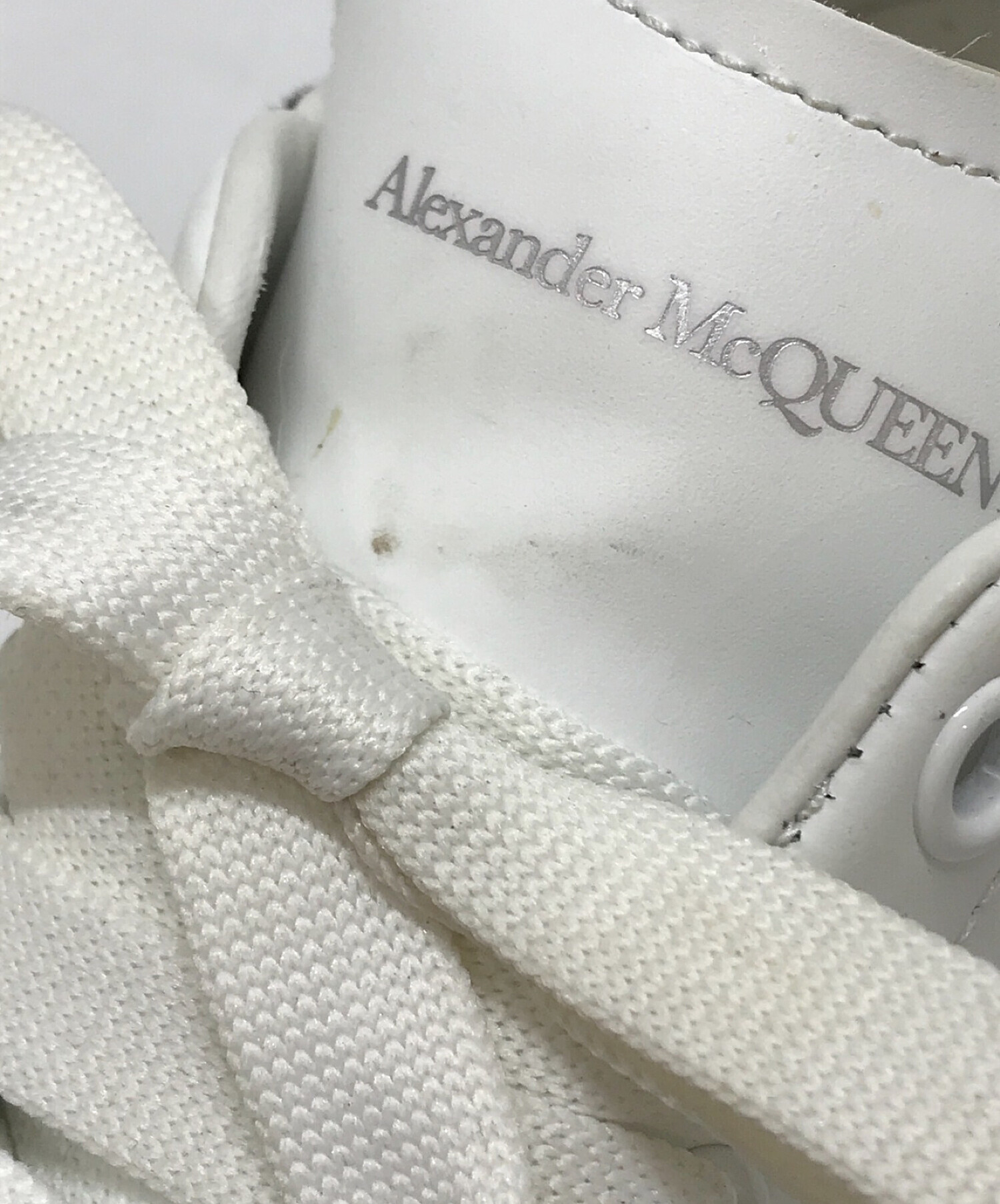 ALEXANDER McQUEEN (アレキサンダーマックイーン) オーバーサイズ スニーカー ホワイト サイズ:38