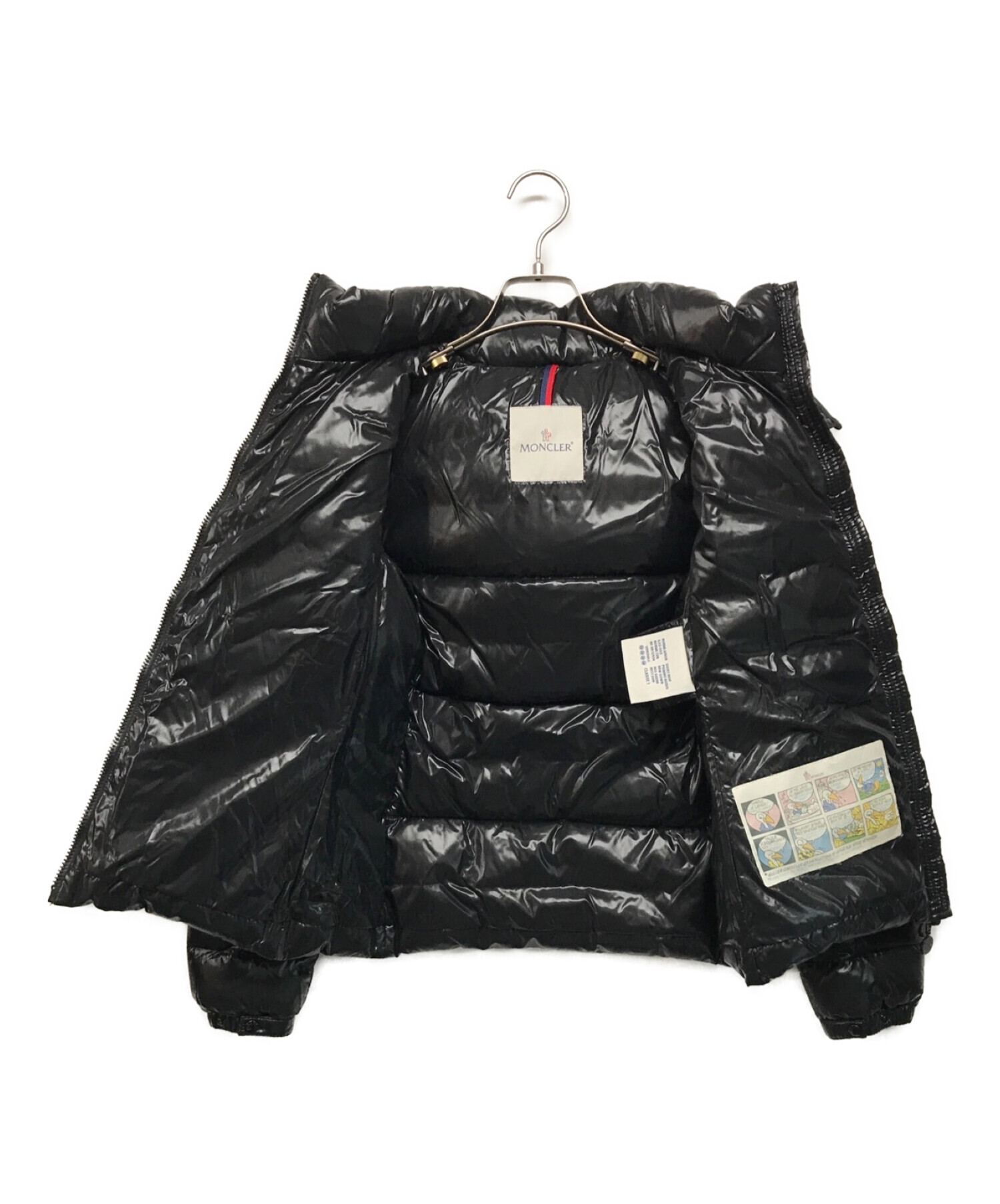 中古・古着通販】MONCLER (モンクレール) ダウンジャケット ブラック