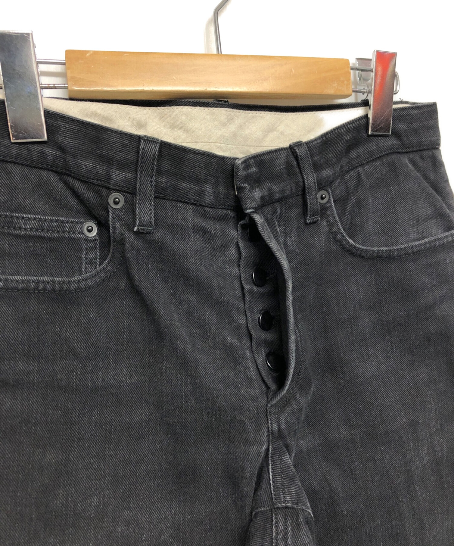 中古・古着通販】Dior (ディオール) デニムパンツ ブラック サイズ