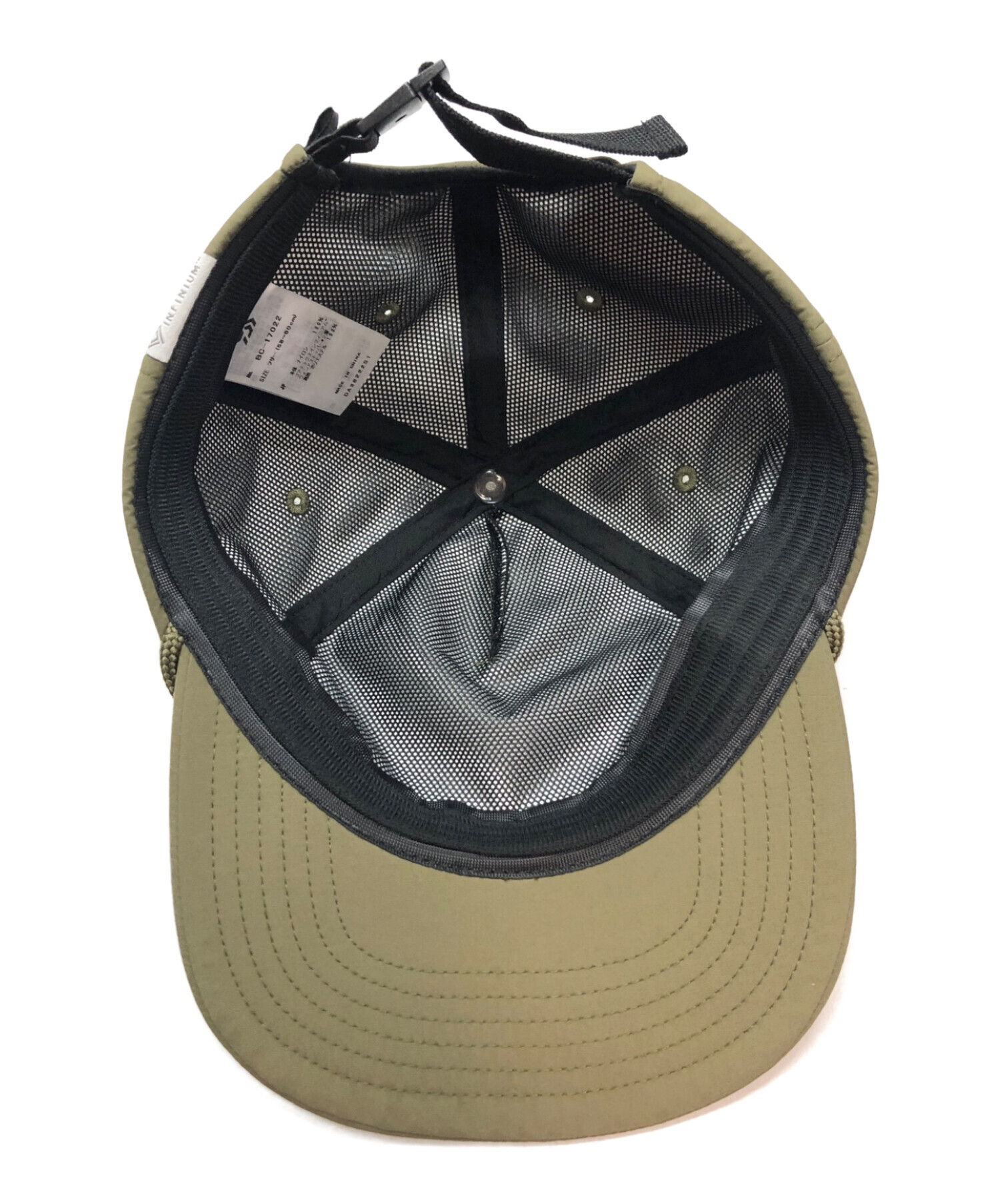 DAIWA PIER39 (ダイワ ピア39) GORE-TEX INFINIUM Tech Trucker Cap オリーブ サイズ:SIZE  Free（58-60cm）