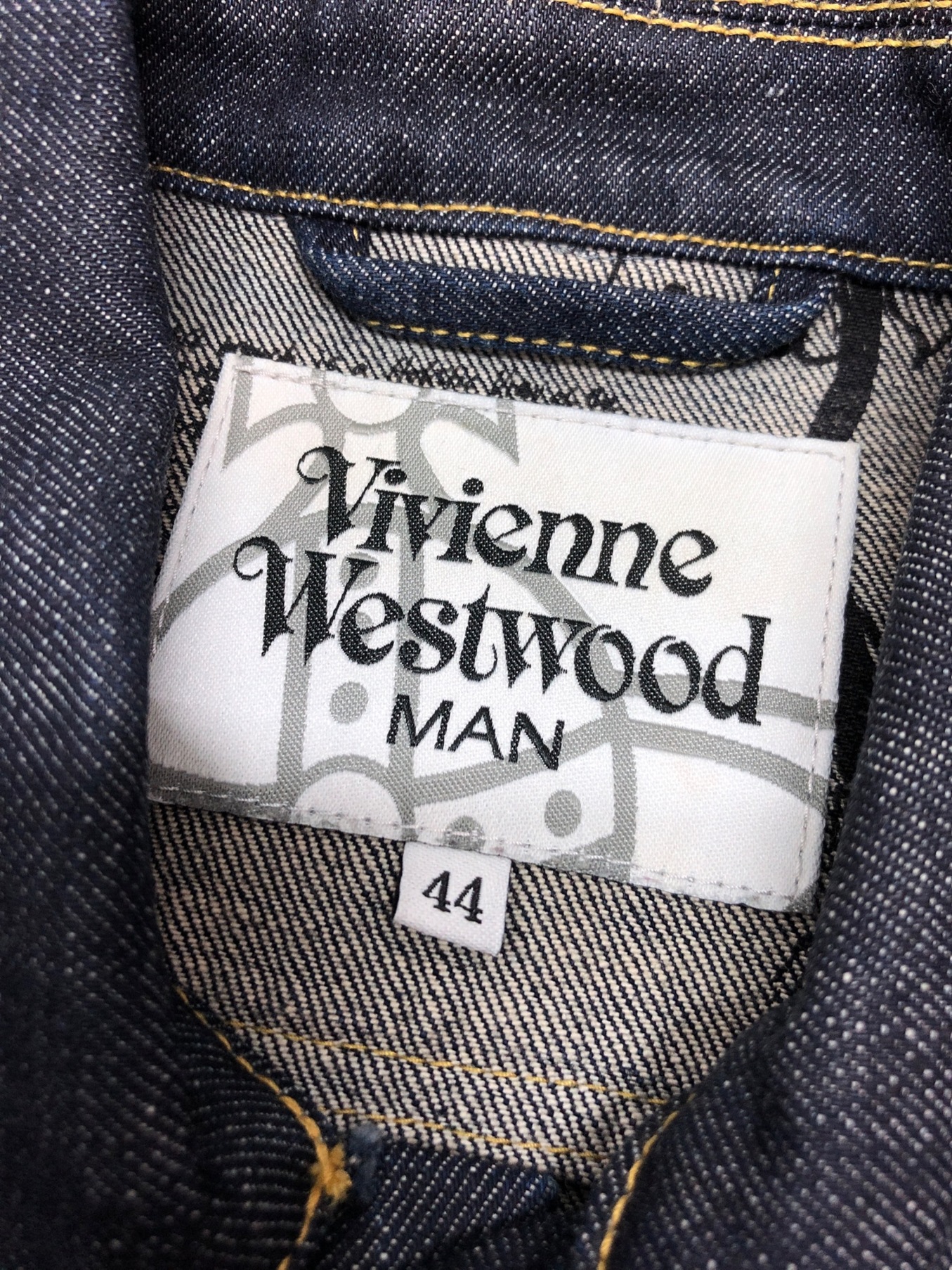 Vivienne Westwood man (ヴィヴィアン ウェストウッド マン) デニムジャケット インディゴ サイズ:SIZE 44