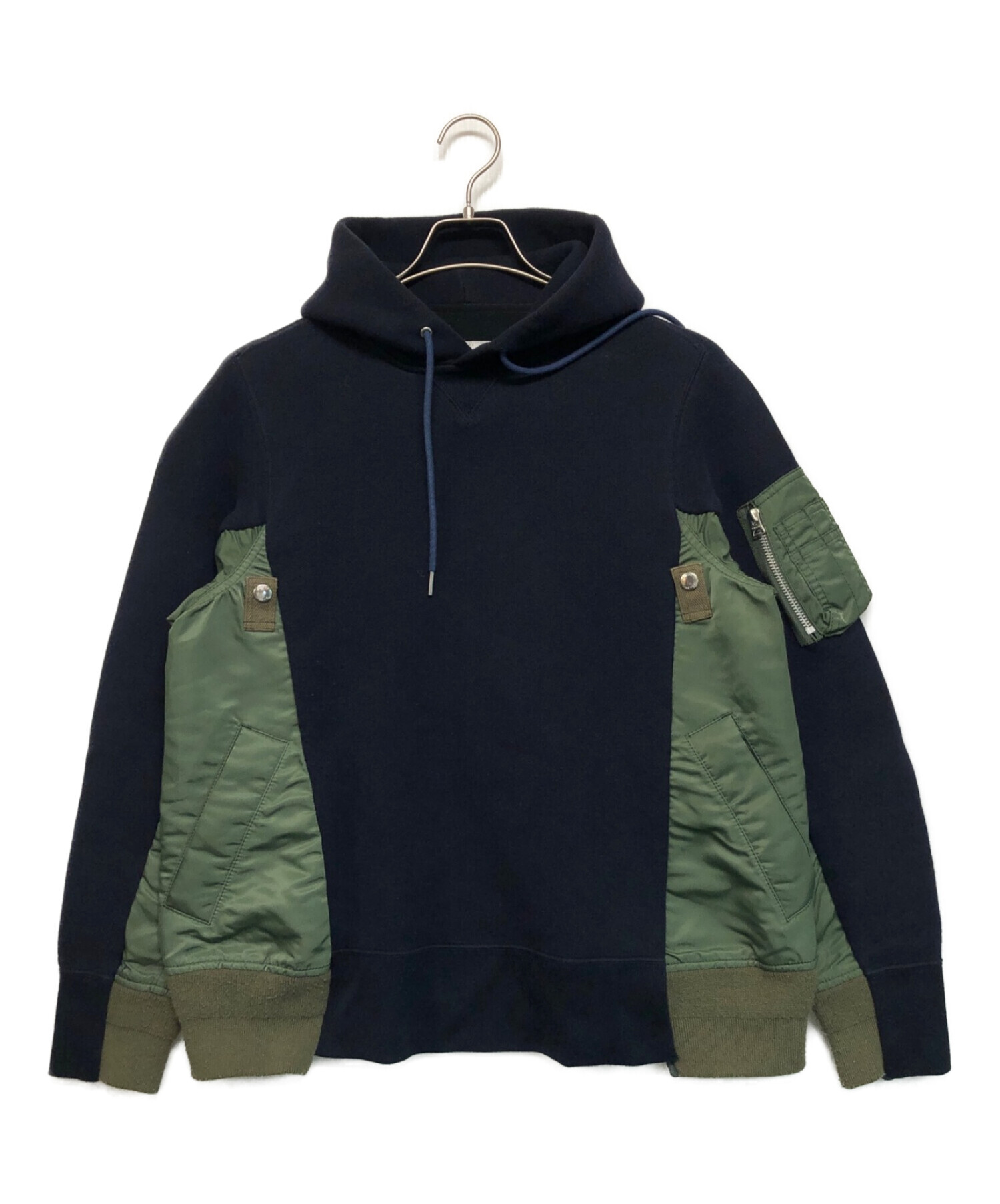 出産祝いなども豊富 sacai Sweat サカイSponge Hoodie Sweat x x ...