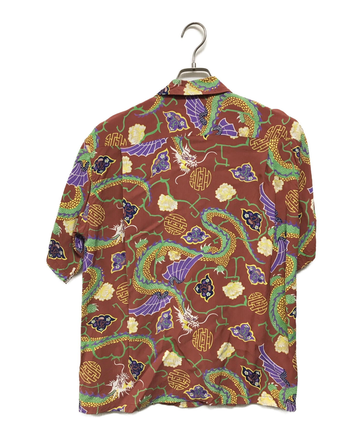 Sun Surf (サンサーフ) S/S RAYON HAWAIIAN SHIRT “MING PRINT” ブラウン サイズ:SIZE L