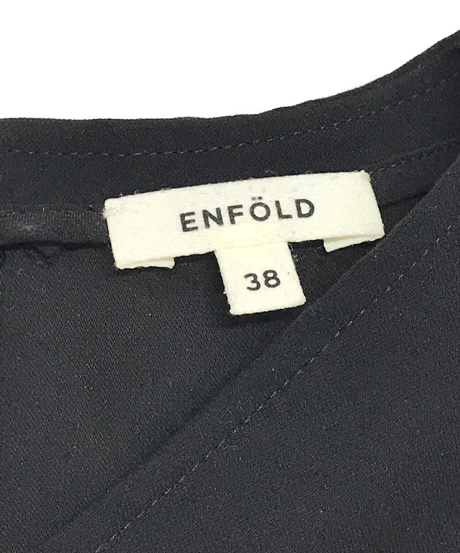 中古・古着通販】ENFOLD (エンフォルド) ダブルクロスアシメトリー