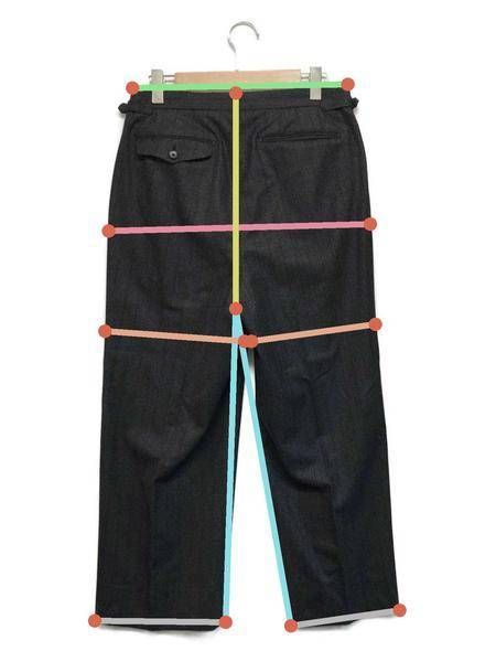 中古・古着通販】KAKINOHA (カキノハ) Dress Trousers ( HS ) グレー