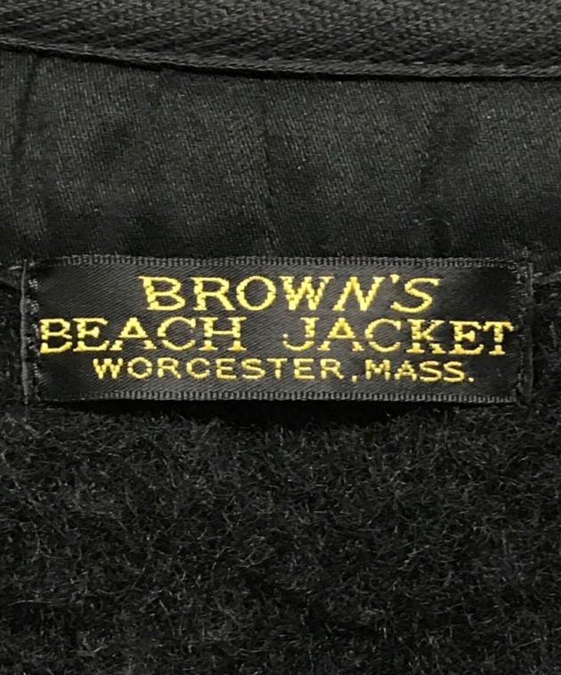 BROWN'S BEACH JACKET (ブラウンズビーチジャケット) カバーオール ブラック サイズ:SIZE 38