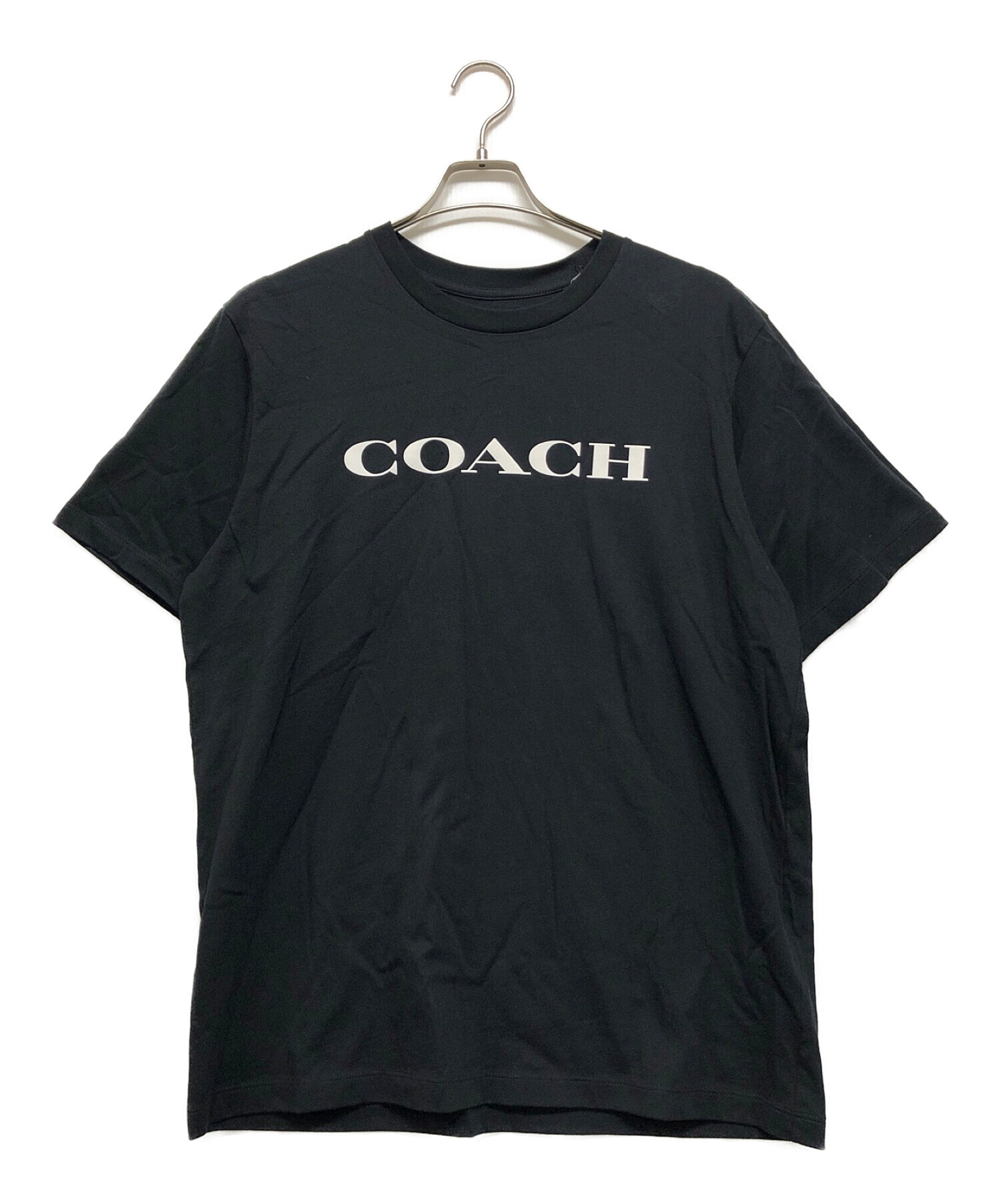 COACH (コーチ) ロゴTシャツ ブラック サイズ:SIZE L 未使用品