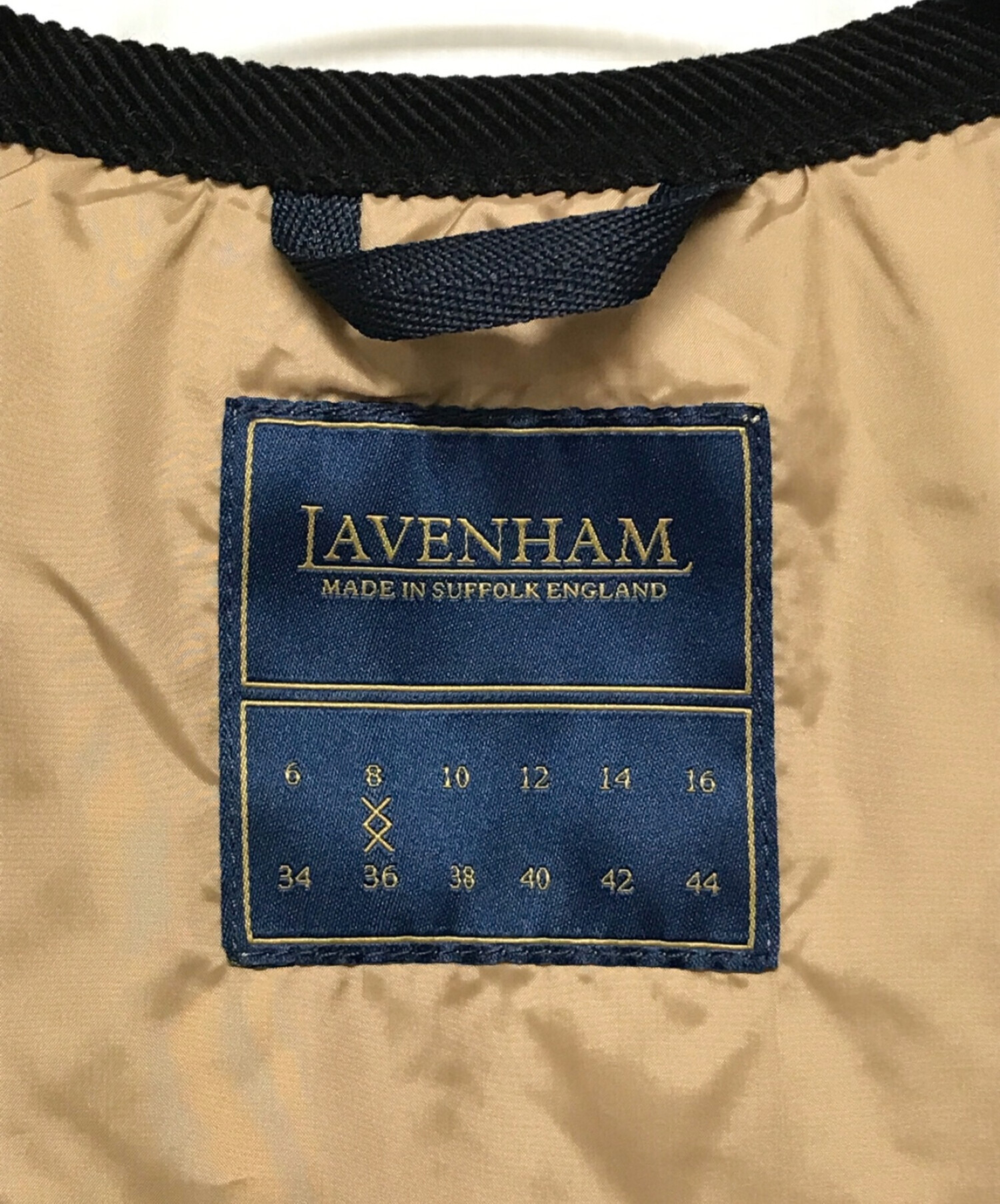 中古・古着通販】LAVENHAM (ラベンハム) クルーネックキルティング