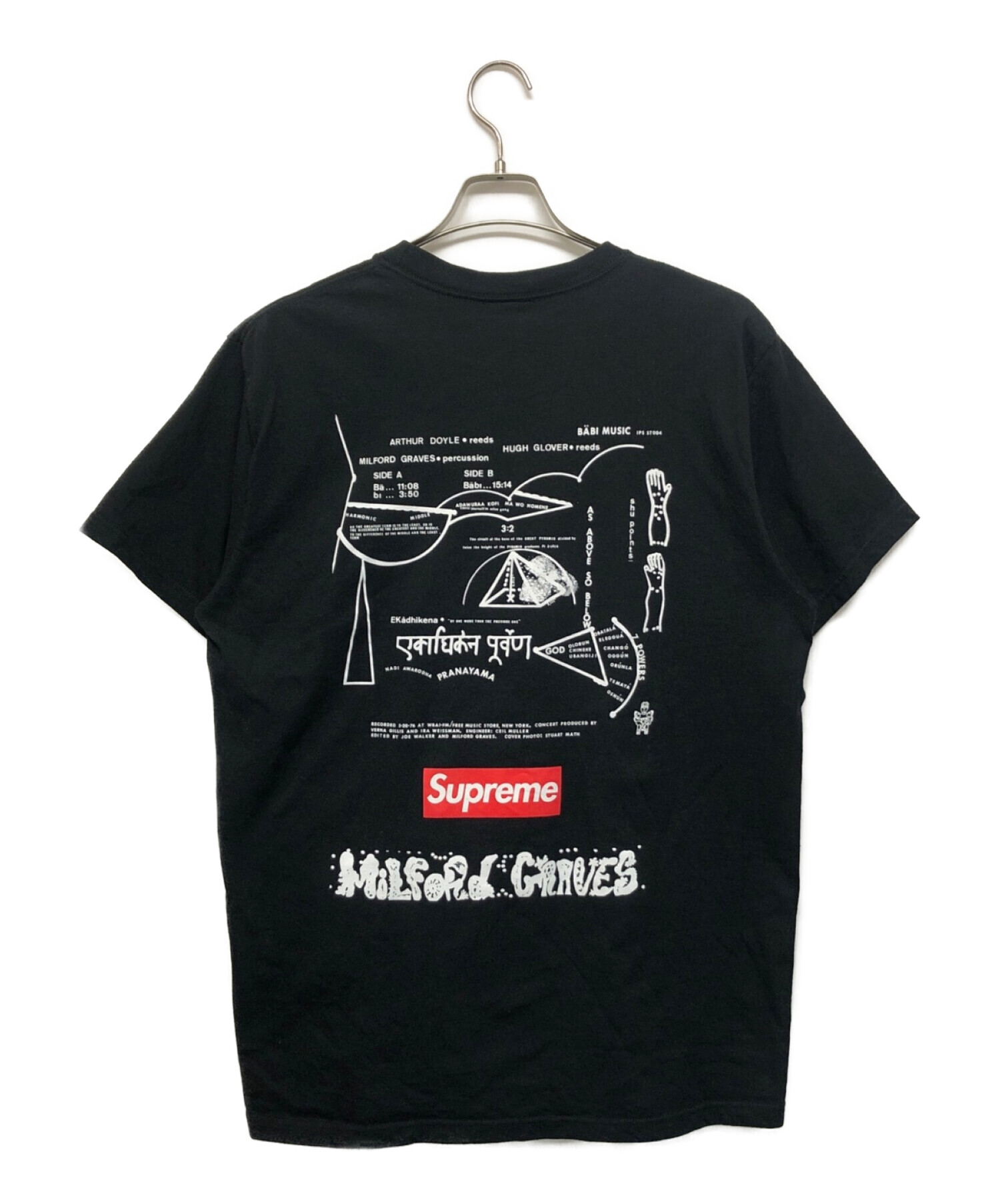 Tシャツ/カットソー(半袖/袖なし)シュプリーム Supreme Milford Graves Tee