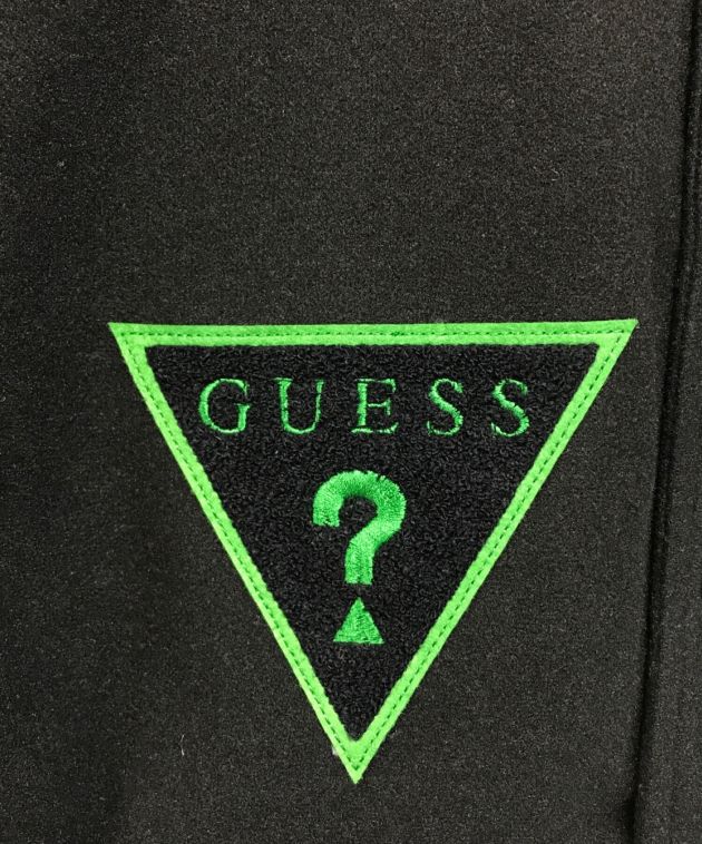 中古・古着通販】GUESS (ゲス) スタジャン ブラック サイズ:SIZE L 未