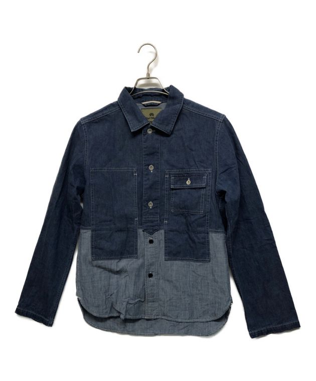 中古・古着通販】NIGEL CABOURN (ナイジェルケーボン) UTILITY JACKET インディゴ サイズ:SIZE  46｜ブランド・古着通販 トレファク公式【TREFAC FASHION】スマホサイト