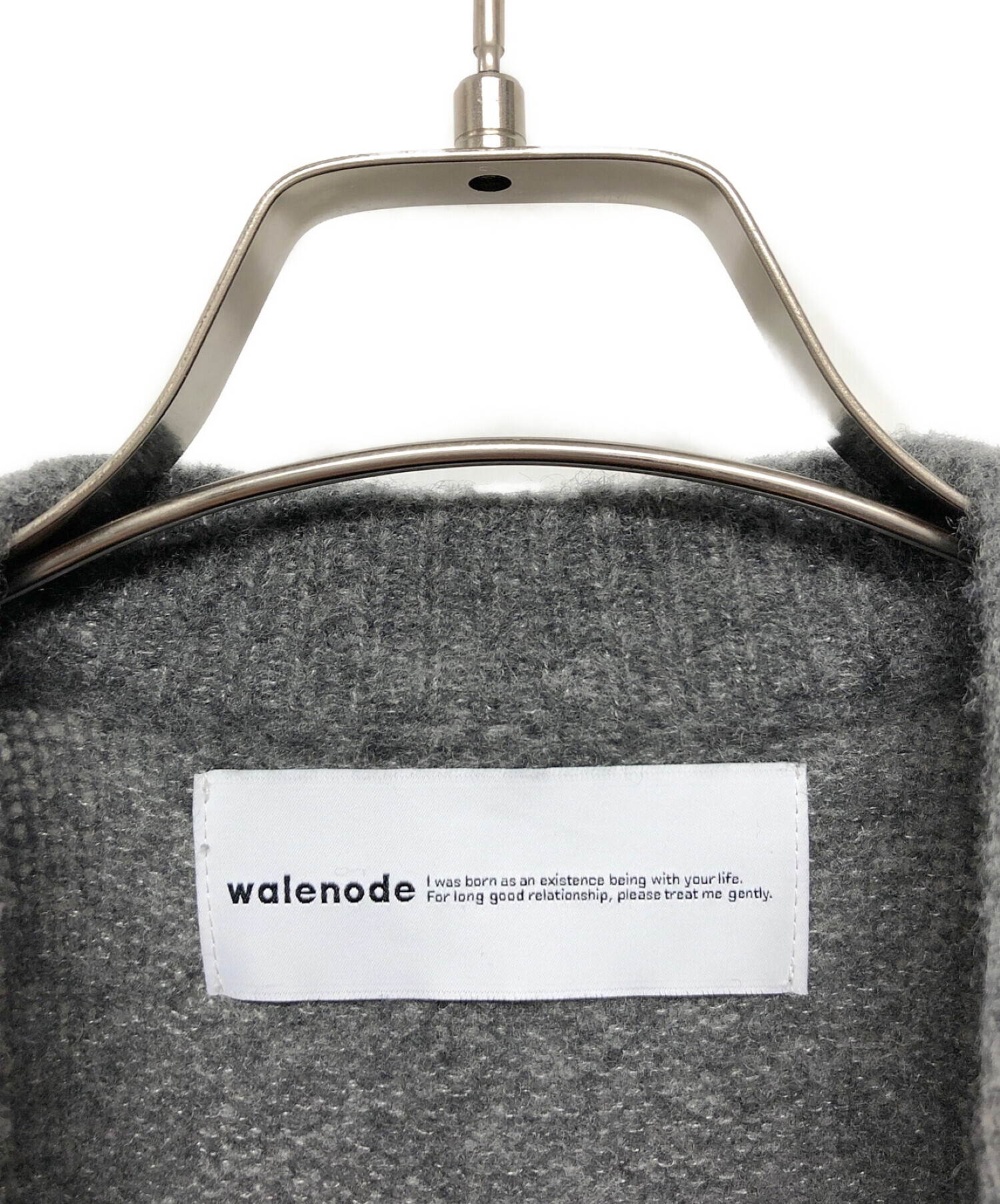 中古・古着通販】walenode (ウェルノード) シルクカシミヤコマンド