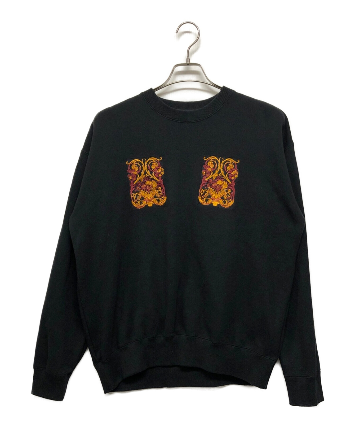 Children of the Discordance (チルドレン オブ ザ ディスコーダンス) EMBROIDERY PULLOVER SWEAT  ブラック サイズ:SIZE 2