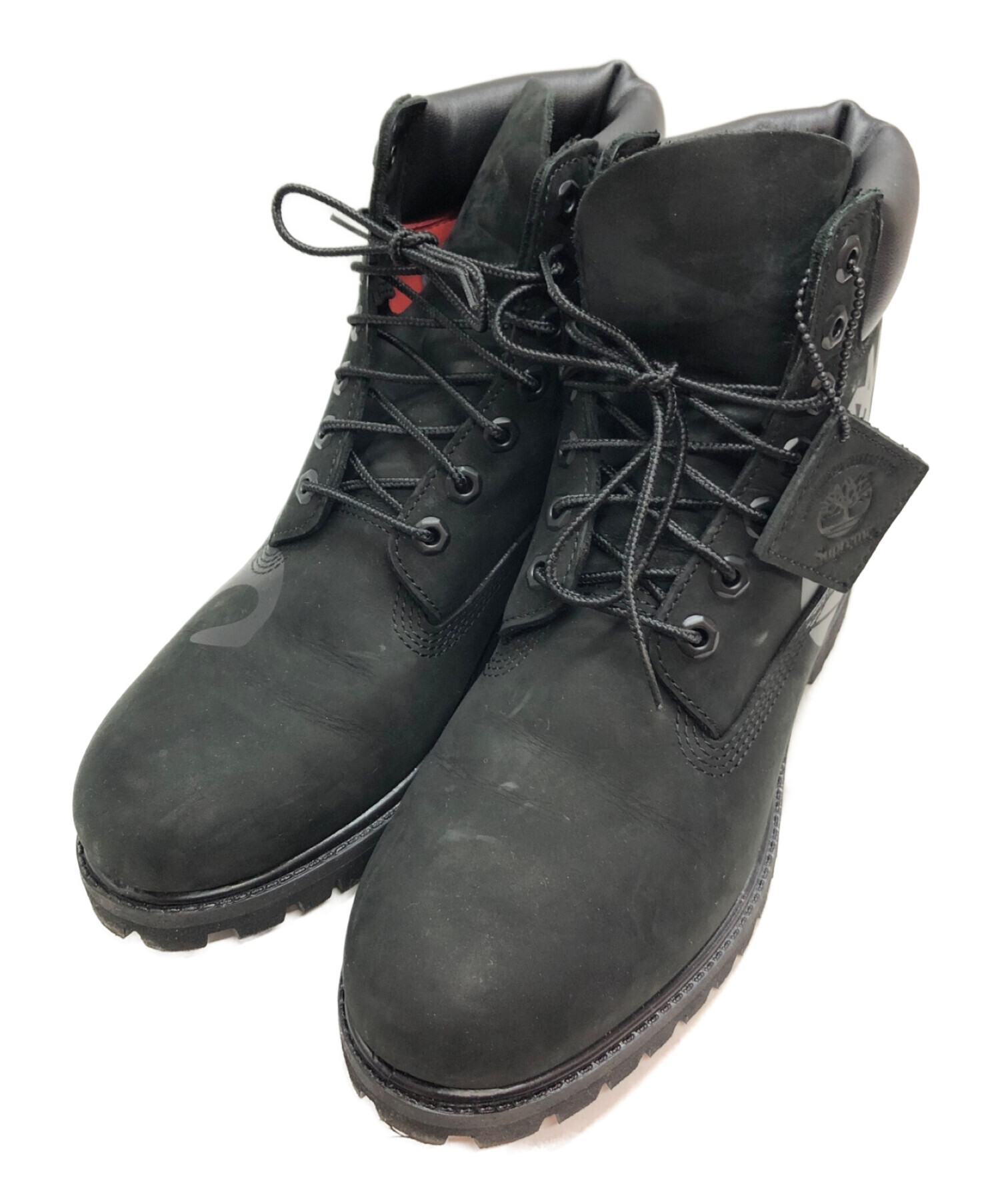 SUPREME (シュプリーム) Timberland (ティンバーランド) 6インチブーツ ブラック サイズ:SIZE 7.5