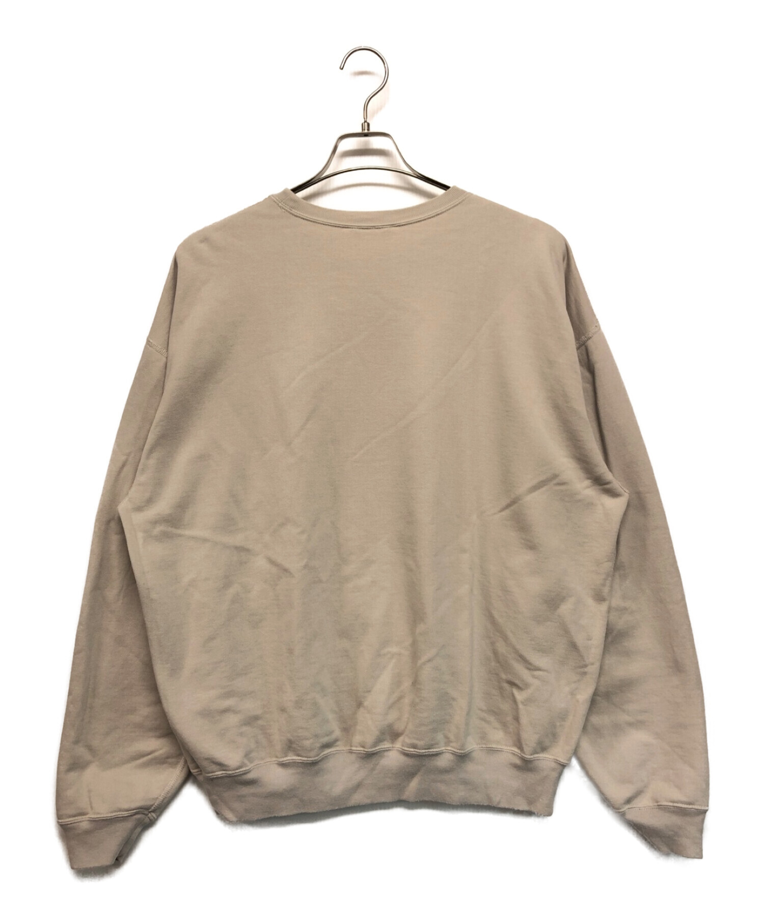 AURALEE (オーラリー) SUPER SOFT SWEAT BIG P/O ベージュ サイズ:SIZE 4