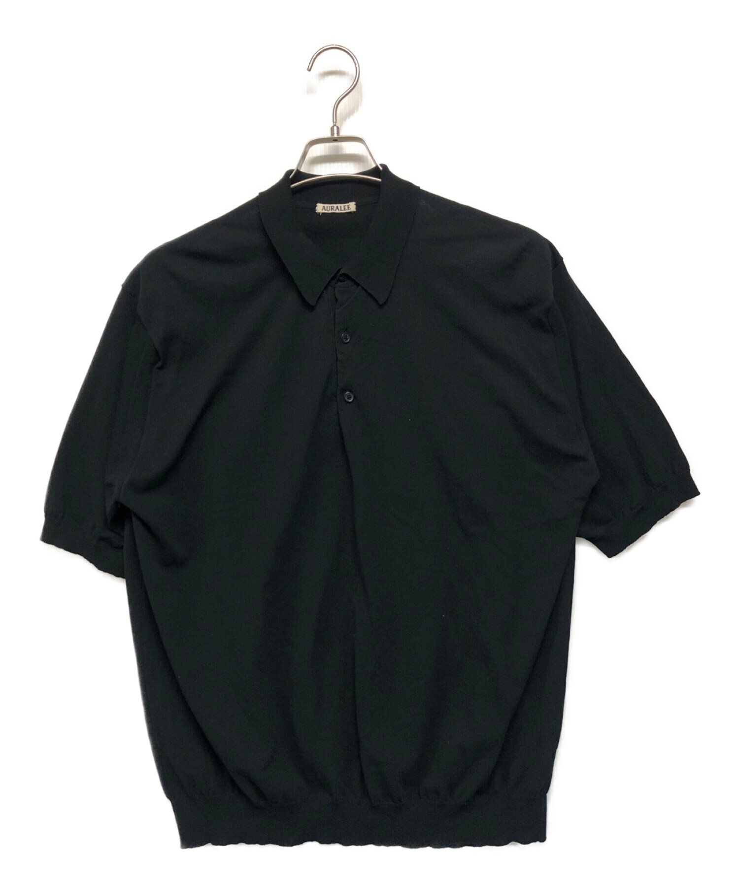 SUPER HARD TWIST HIGH GAUGE KNIT POLO - ポロシャツ