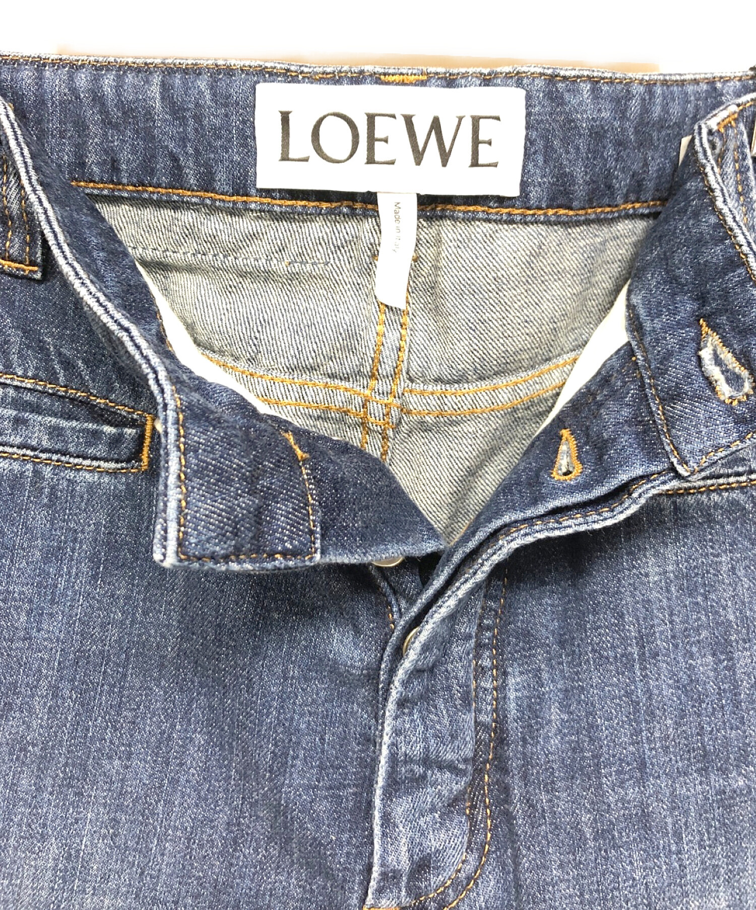 LOEWE (ロエベ) デニムパンツ インディゴ サイズ:SIZE 36