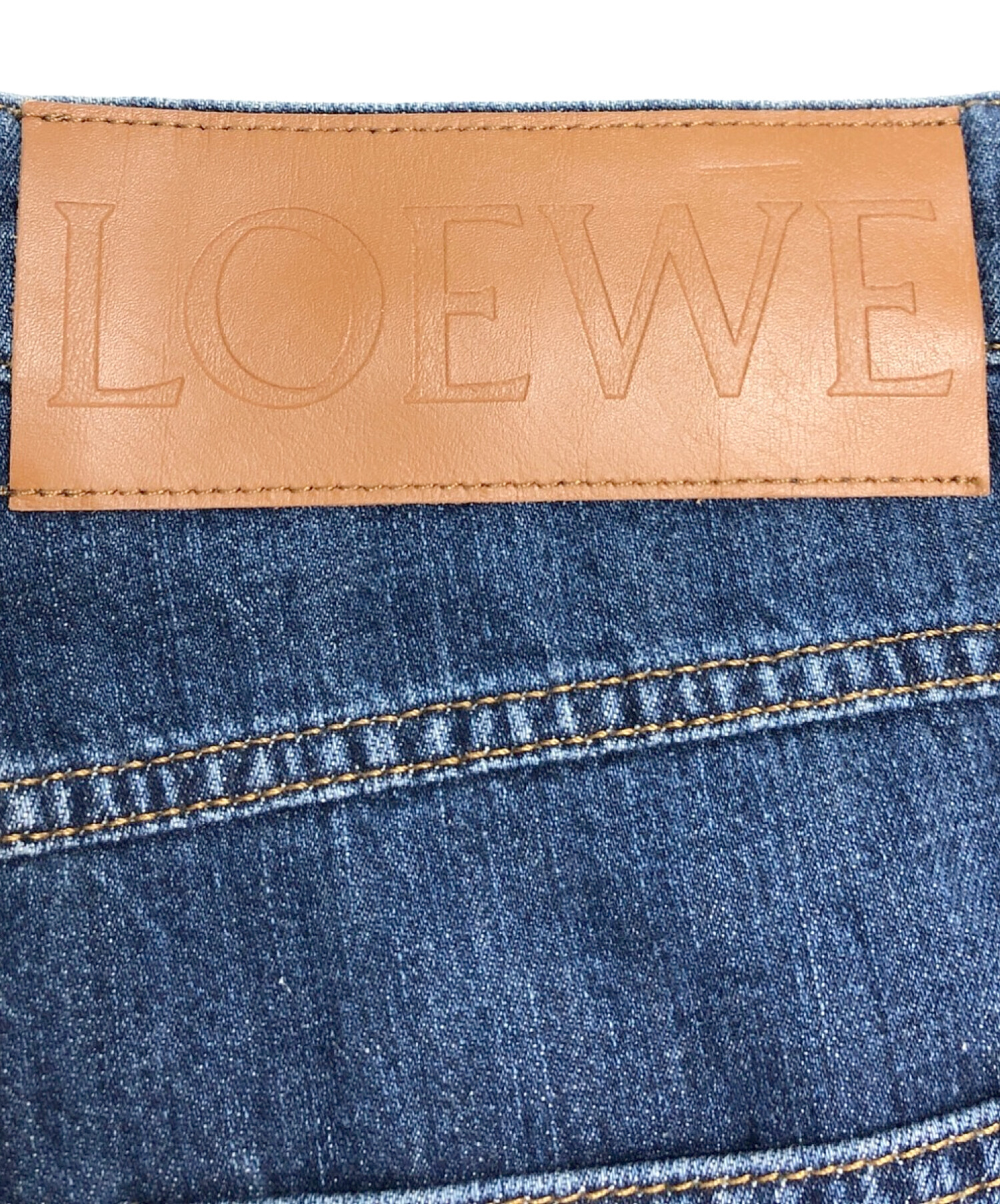 LOEWE (ロエベ) デニムパンツ インディゴ サイズ:SIZE 36