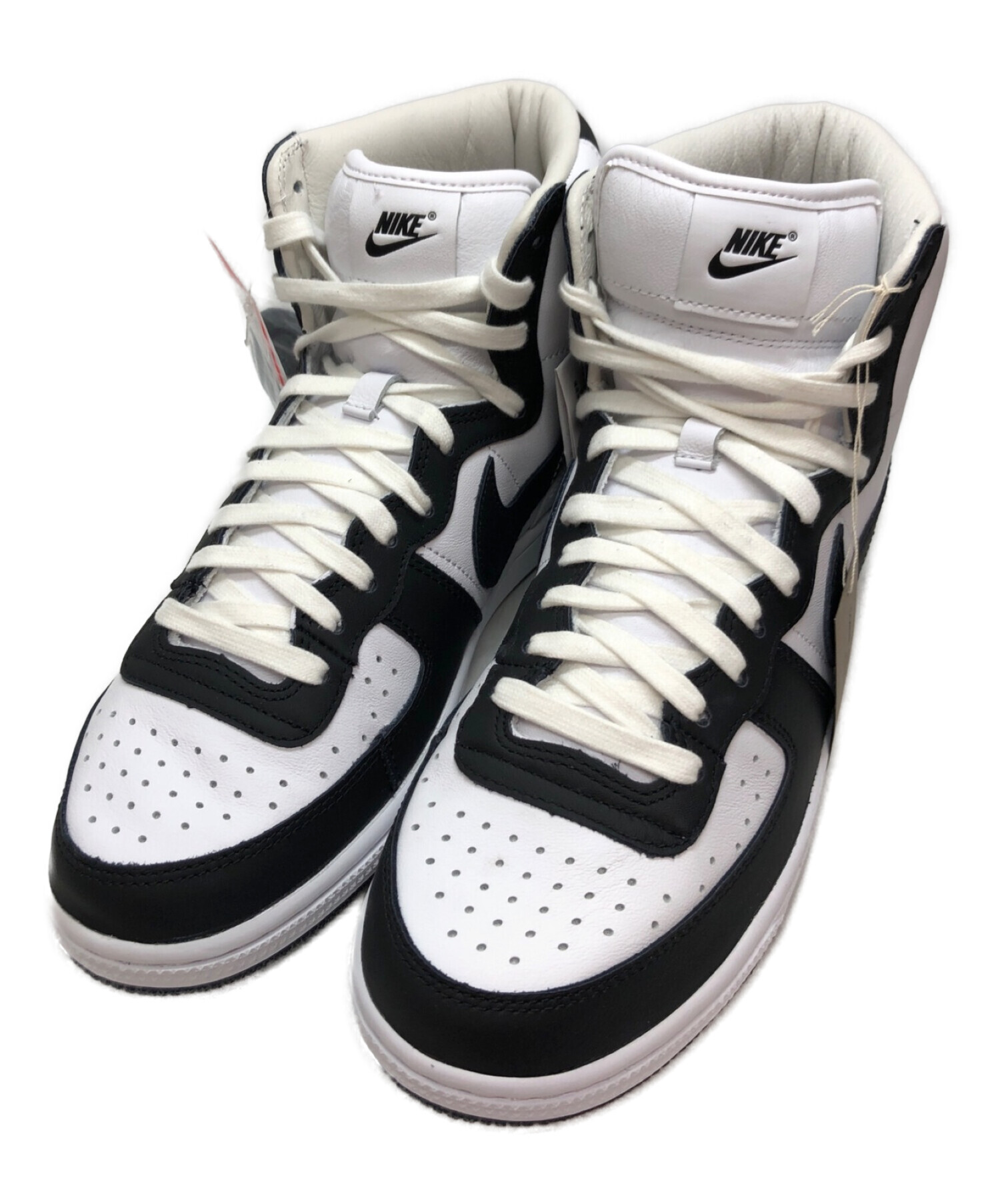 NIKE (ナイキ) COMME des GARCONS HOMME PLUS (コムデギャルソンオムプリュス) TERMINATOR HIGH SP  ホワイト×ブラック サイズ:SIZE 28cm 未使用品