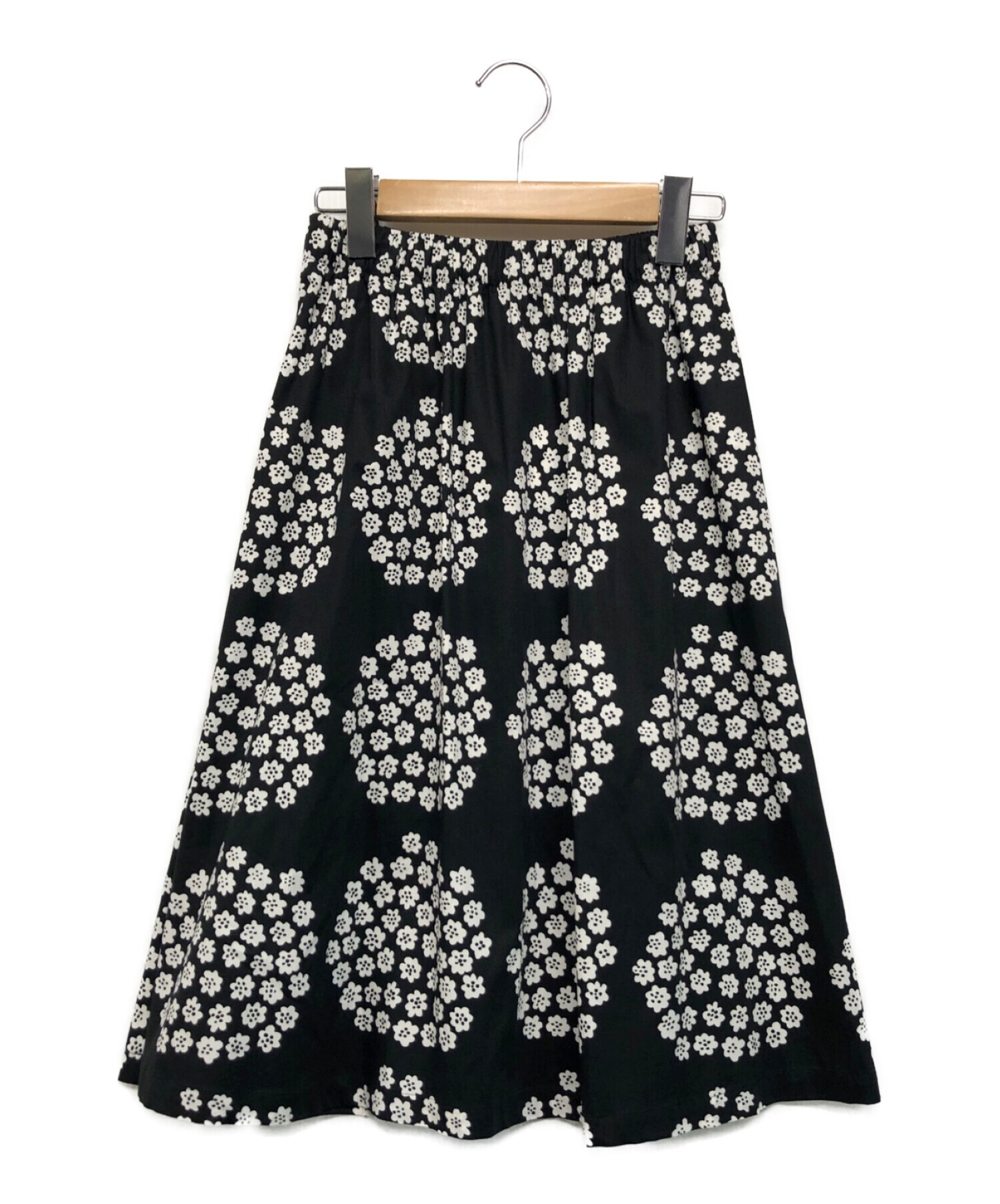 marimekko (マリメッコ) Lailla Pukettiスカート ブラック サイズ:SIZE XS 未使用品