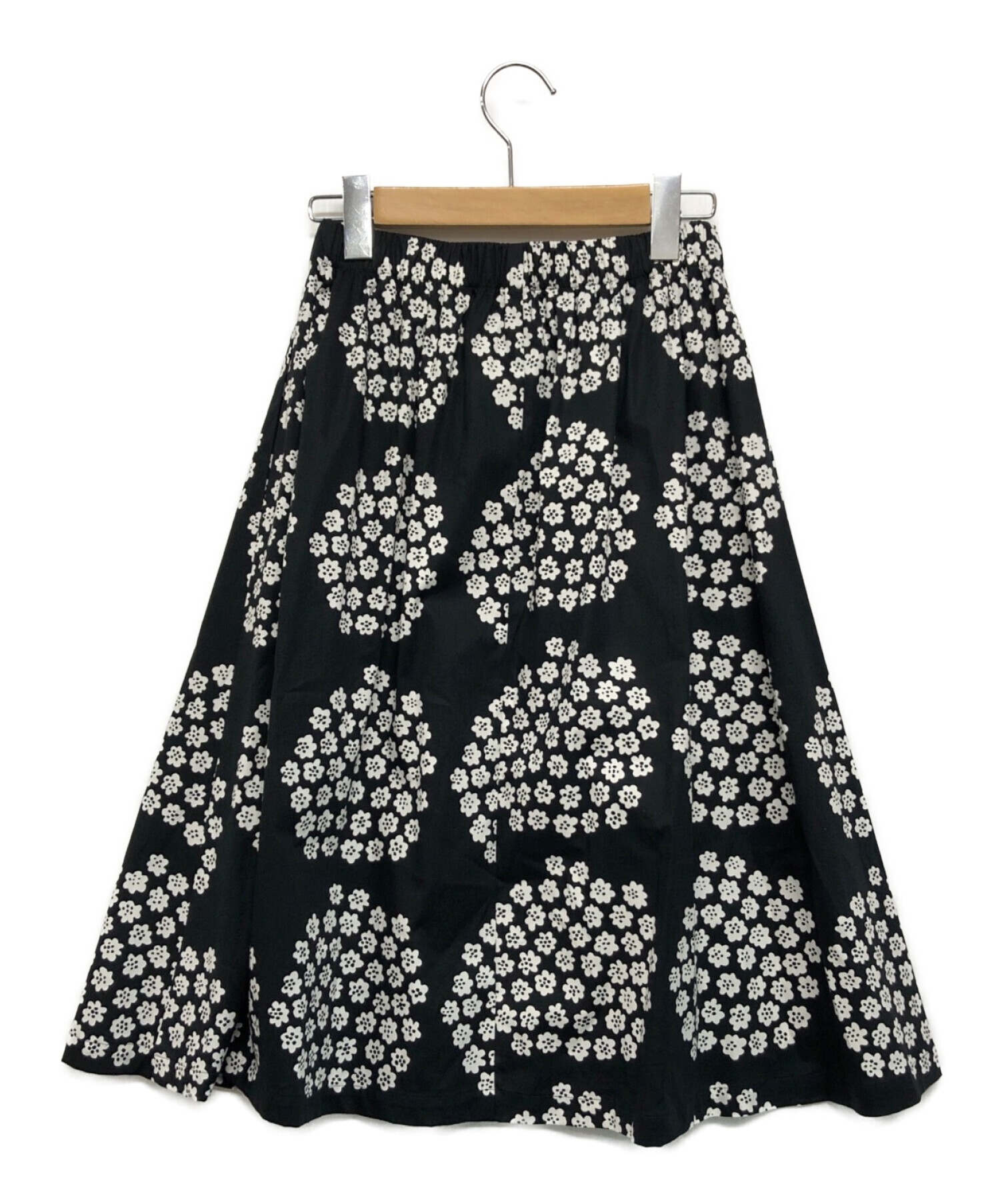 marimekko (マリメッコ) Lailla Pukettiスカート ブラック サイズ:SIZE XS 未使用品