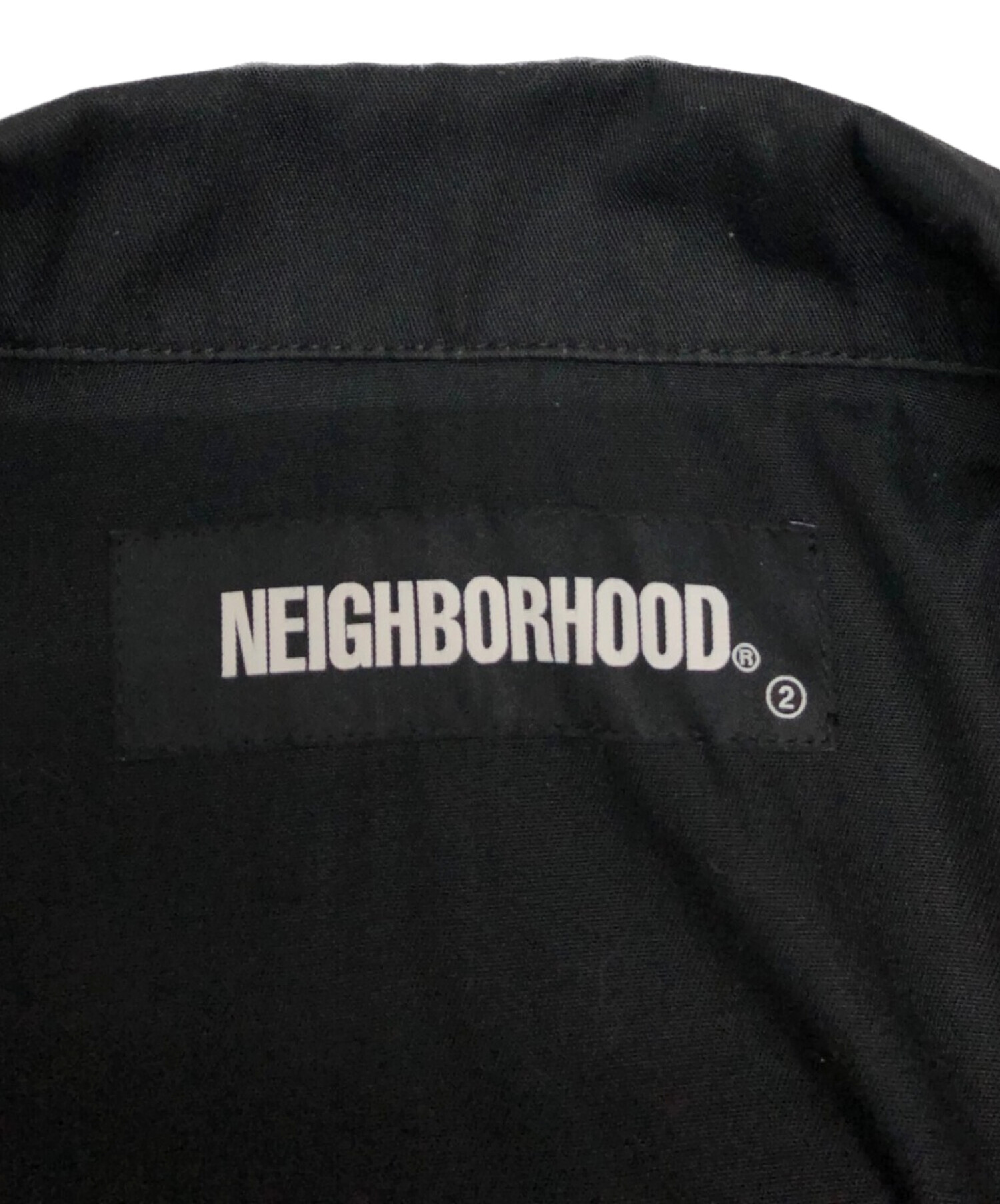 NEIGHBORHOOD (ネイバーフッド) EC-JK ワークジャケット ブラック サイズ:SIZE S