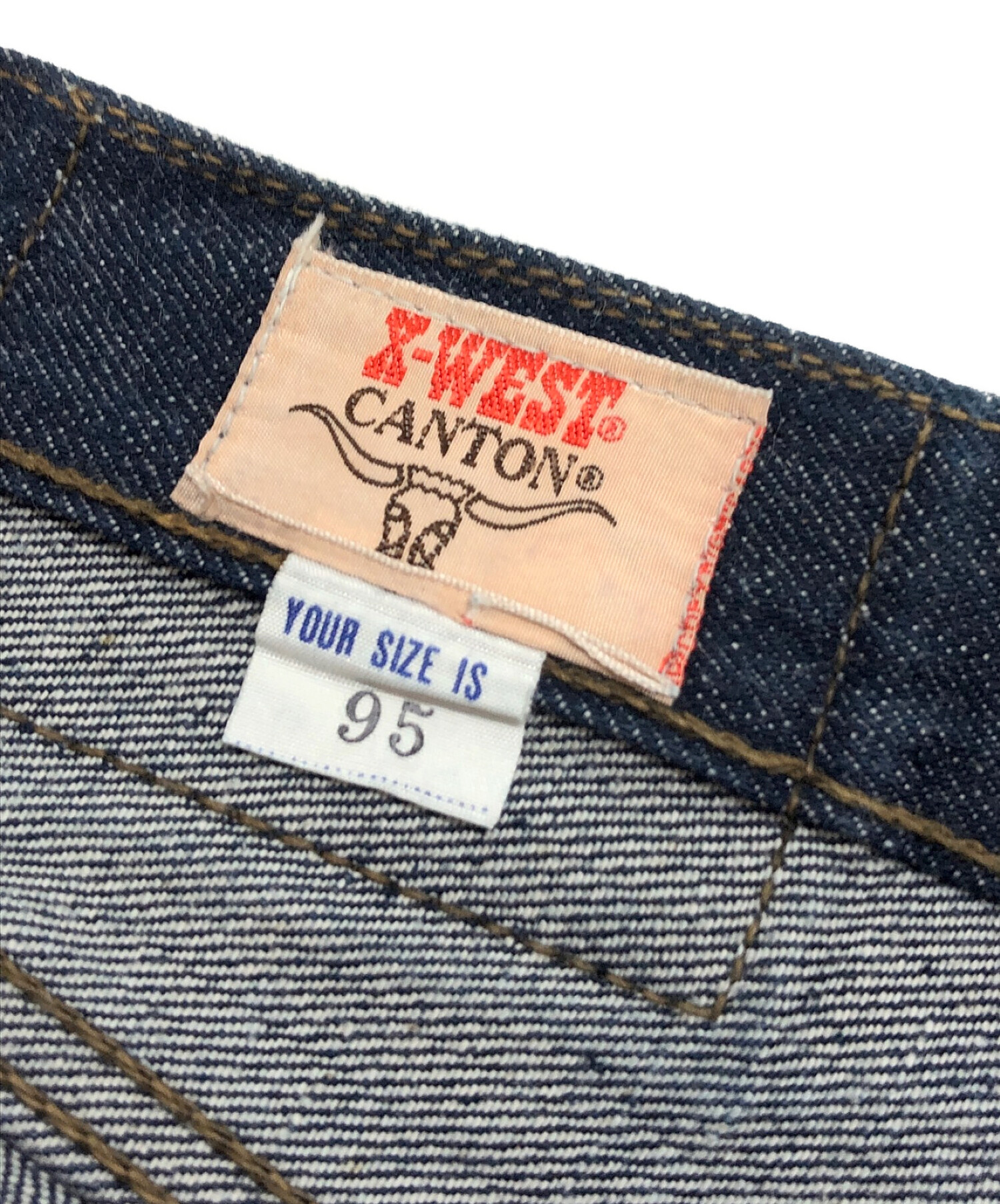 中古・古着通販】CANTON X-WEST (キャントン) 【古着】デニムパンツ