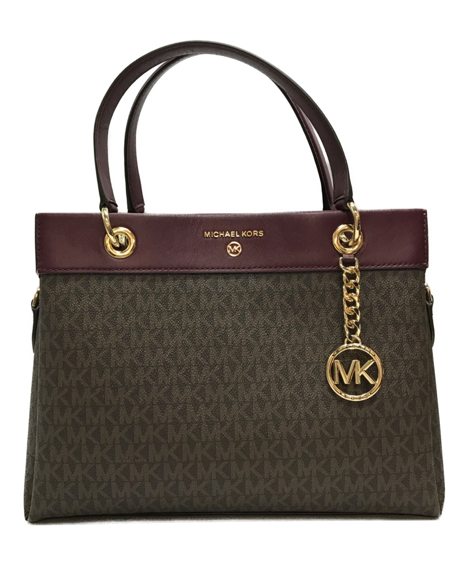 MICHAEL KORS (マイケルコース) 2WAYバッグ ブラウン