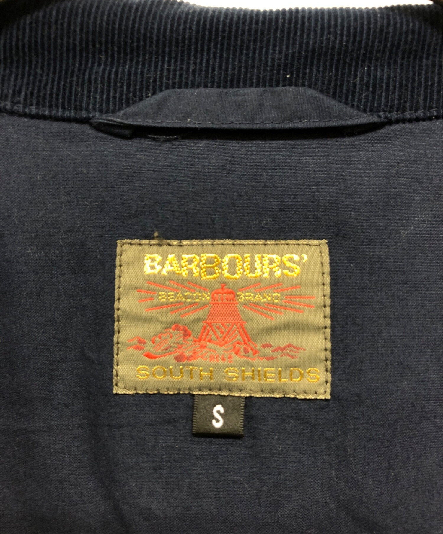 Barbour (バブアー) DENIM BEDALE インディゴ サイズ:SIZE S