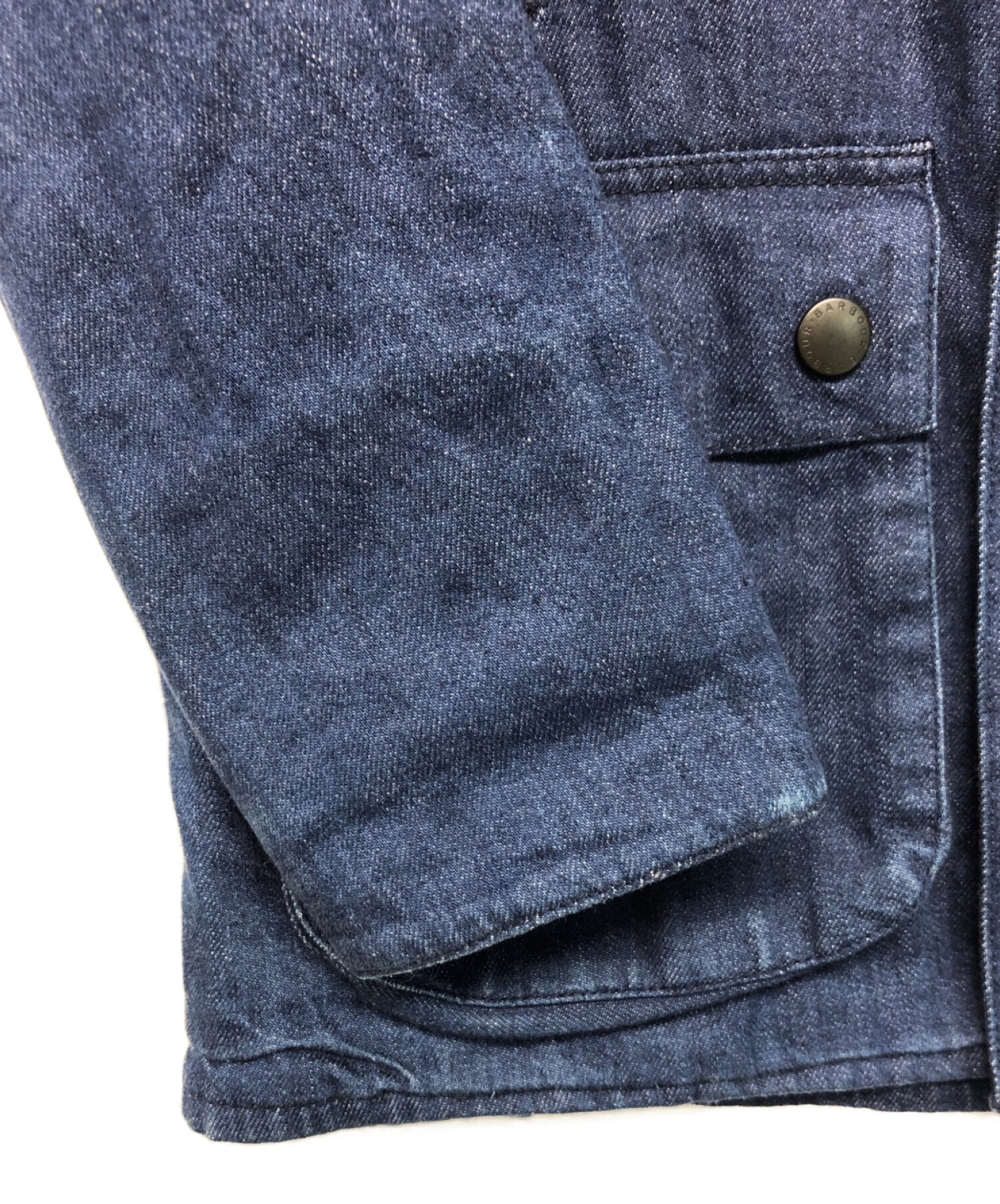 Barbour (バブアー) DENIM BEDALE インディゴ サイズ:SIZE S