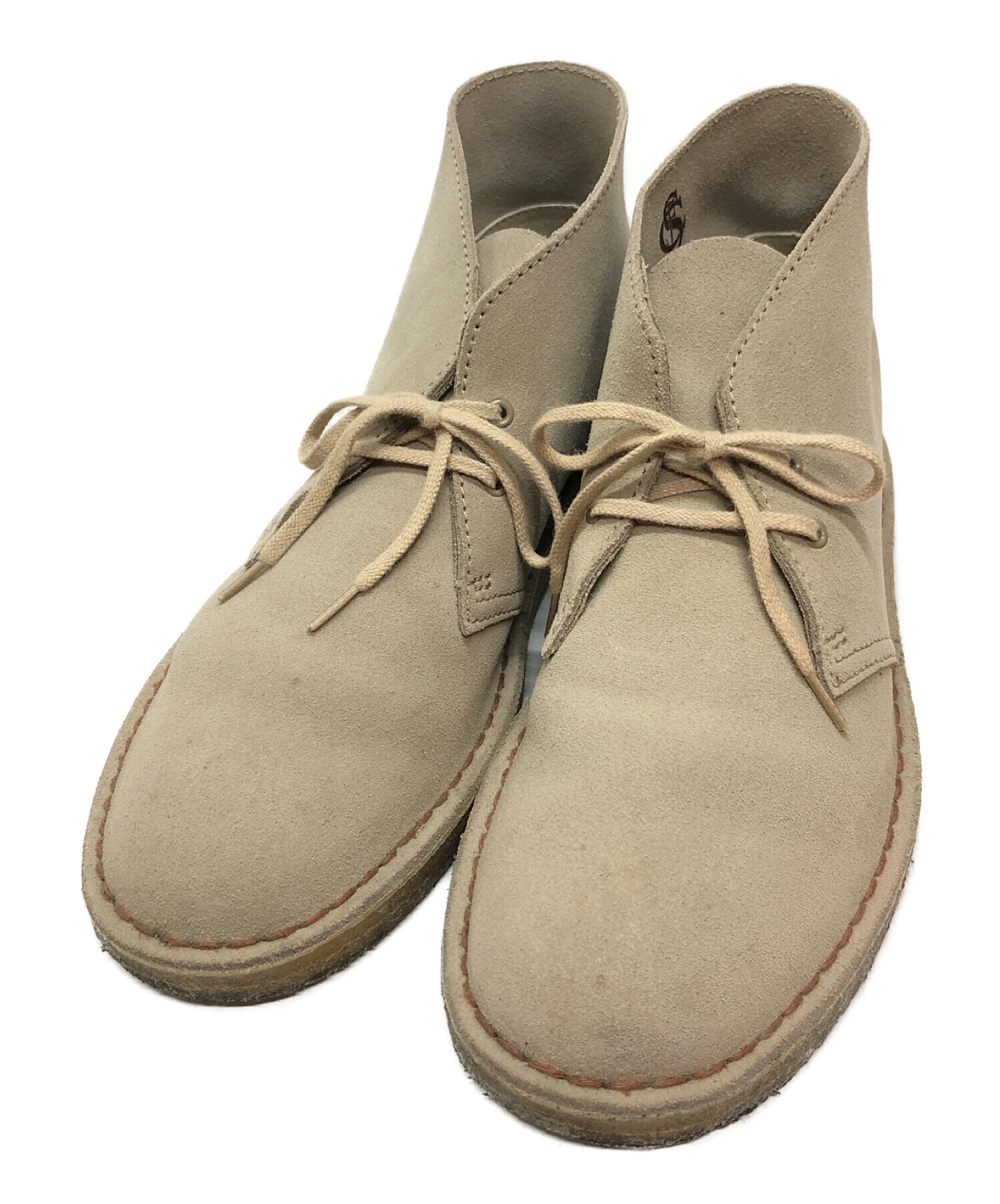 中古・古着通販】CLARKS (クラークス) DESERT BOOT ベージュ サイズ