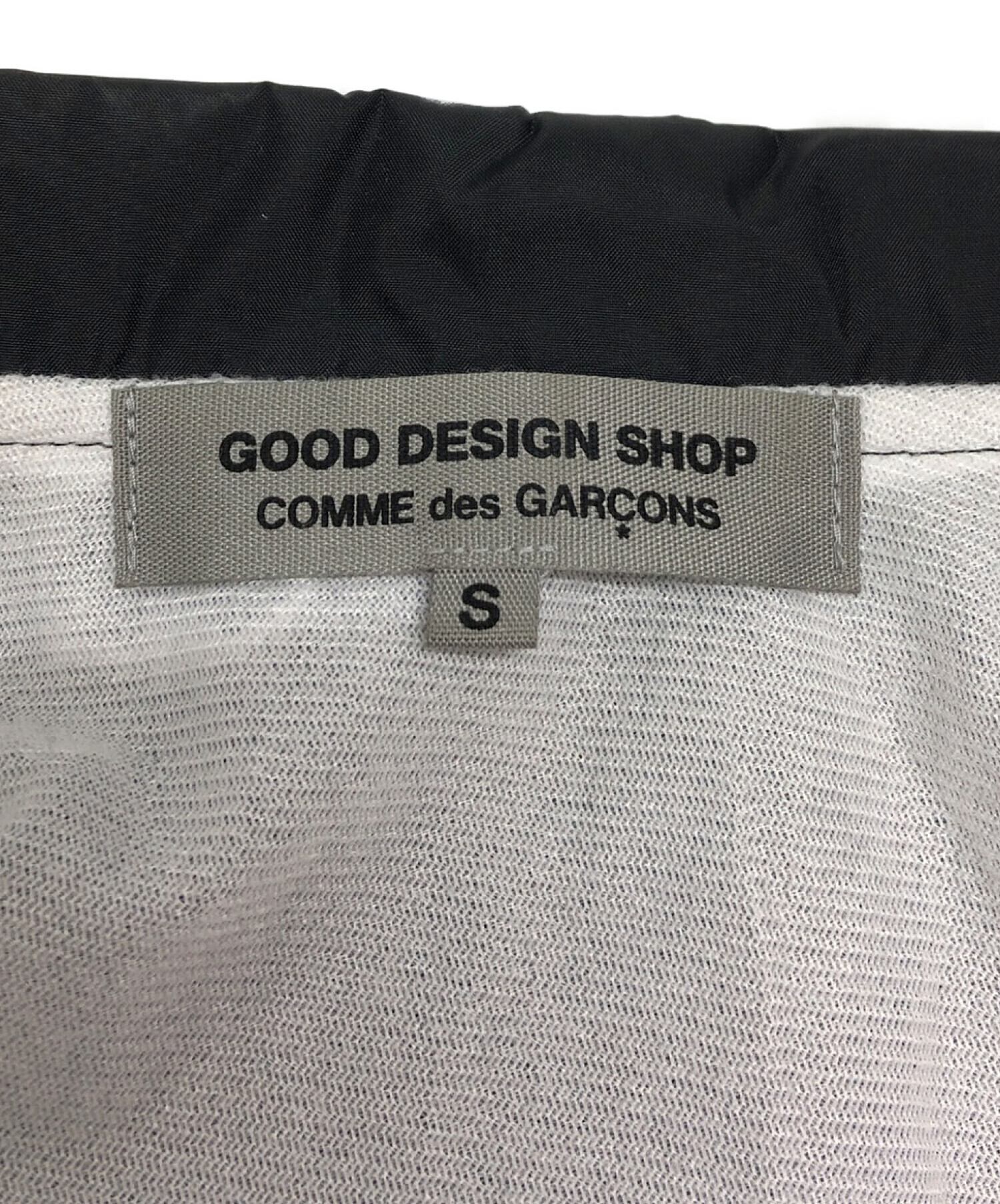 GOOD DESIGN SHOP COMME des GARCONS (グッドデザインショップ コムデギャルソン) コーチジャケット ブラック  サイズ:SIZE S