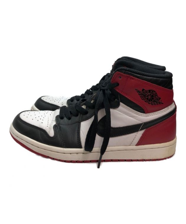 中古・古着通販】NIKE (ナイキ) AIR JORDAN 1 RETRO HIGH OG ブラック