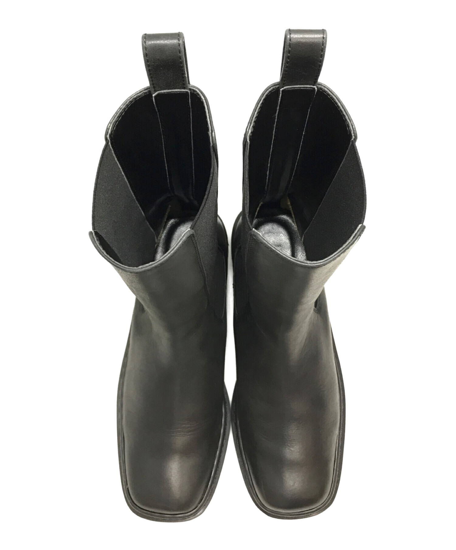 Pippichic (ピッピシック) SISSI サイドゴア ブーツ ブラック サイズ:SIZE 37