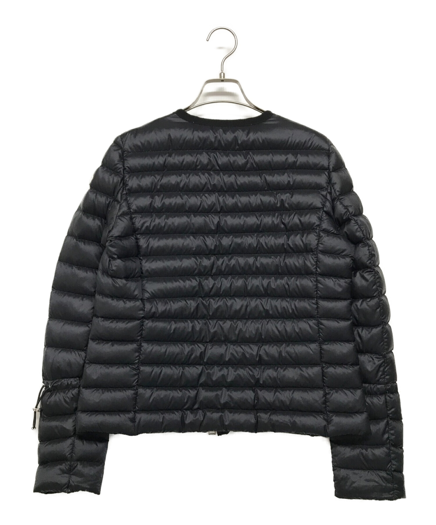 中古・古着通販】MONCLER (モンクレール) ノーカラーダウンジャケット