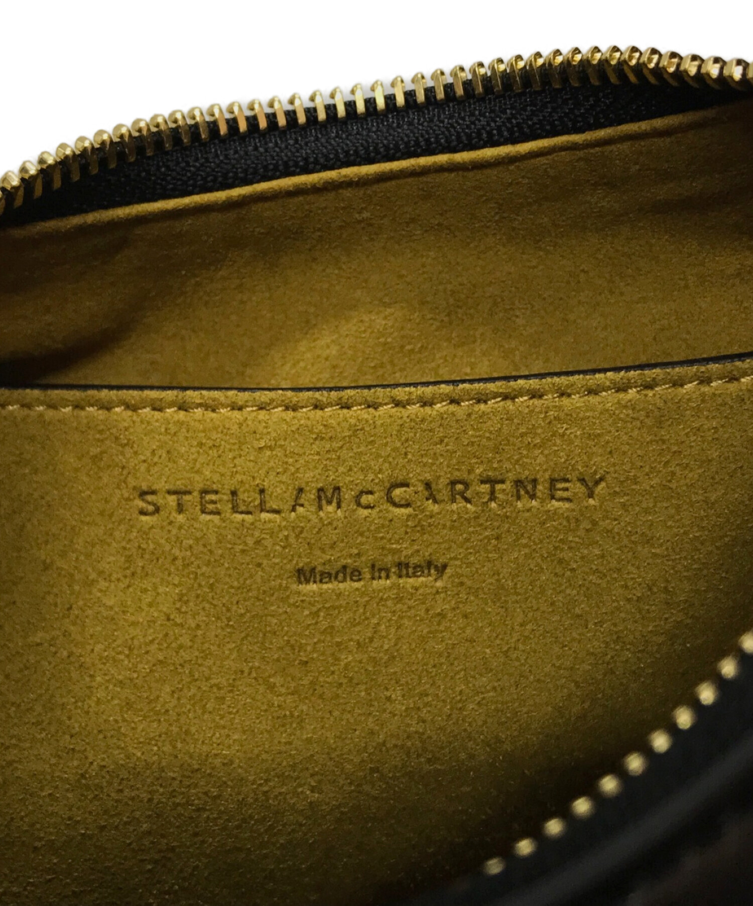 STELLA McCARTNEY (ステラマッカートニー) ハンドバッスモール ステラ ロゴ ホーボー ショルダーバッグ ブラック