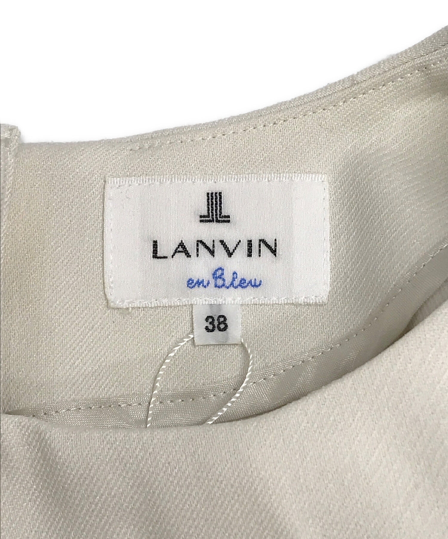 おトク】 LANVIN en Bleu ランバンオンブルー ウールカルゼ