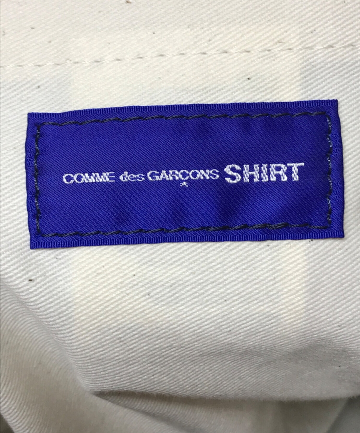 COMME des GARCONS SHIRT (コムデギャルソンシャツ) PVC2WAYバッグ ブラック