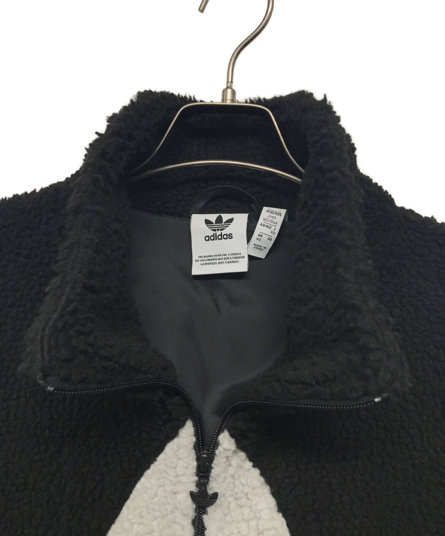 adidas (アディダス) SHERPA JACKET ブラック サイズ:XO