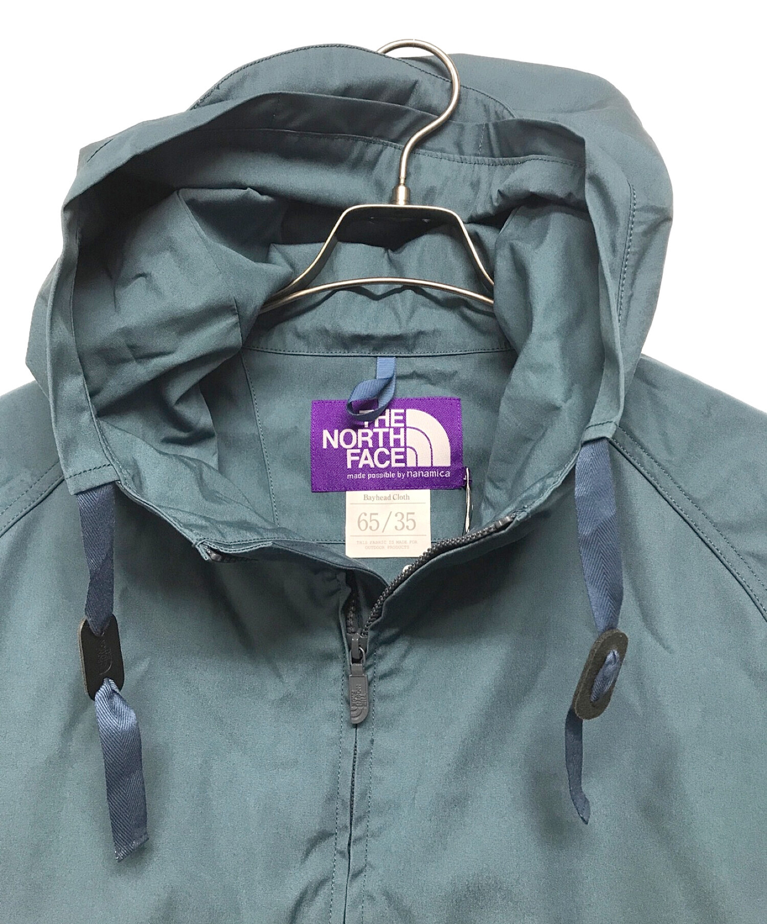 THE NORTHFACE PURPLELABEL (ザ ノースフェイス パープルレーベル) JOURNAL STANDARD  (ジャーナルスタンダード) マウンテンウインドパーカー グレー サイズ:L 未使用品