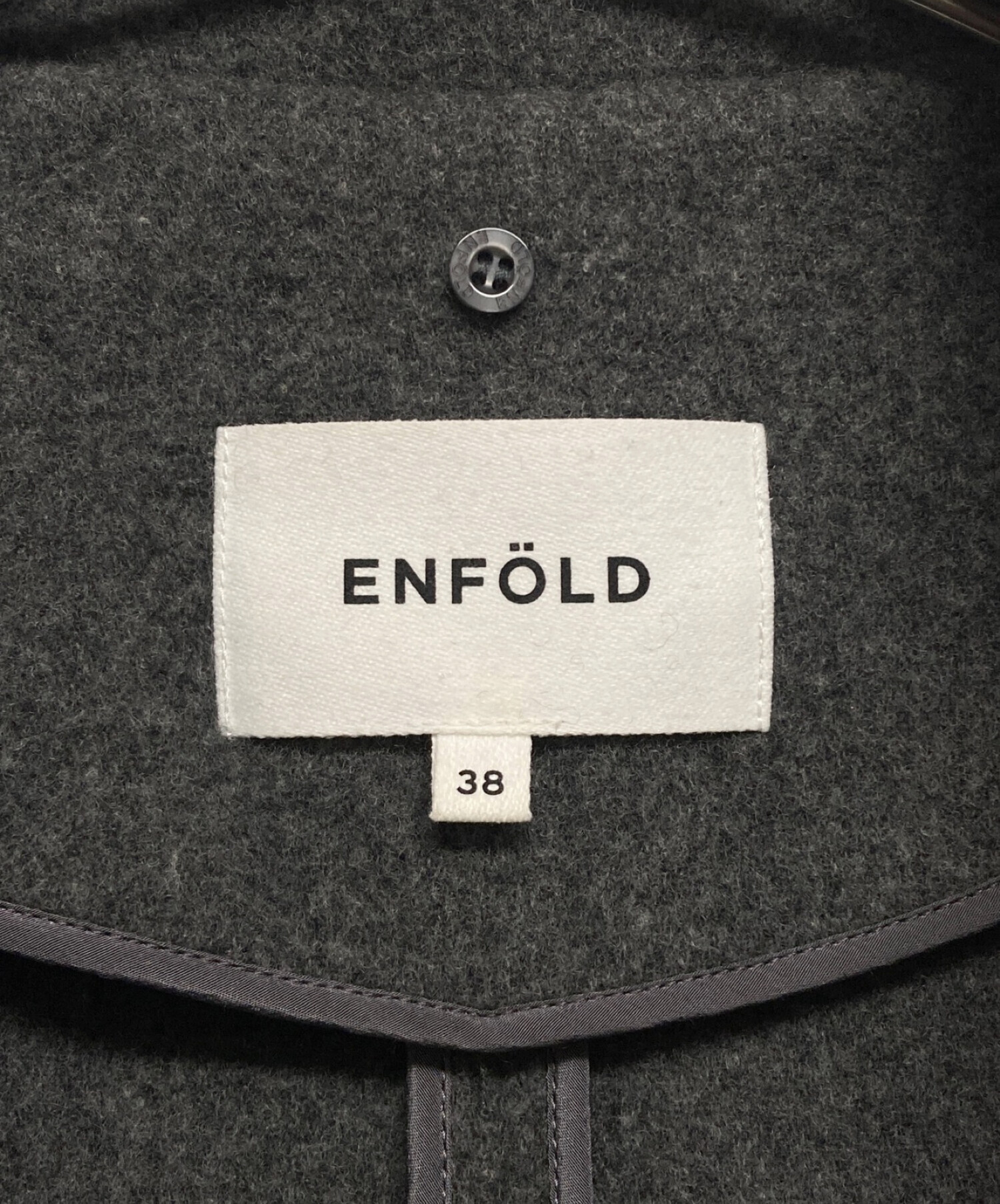 中古・古着通販】ENFOLD (エンフォルド) オーバーサイズチェスター