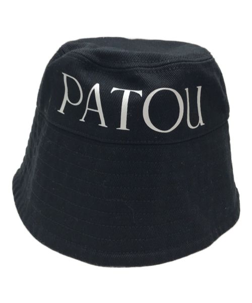 【中古・古着通販】patou (パトゥ) バケットハット ブラック サイズ 