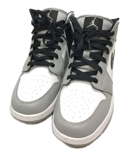 中古・古着通販】NIKE (ナイキ) AIR JORDAN 1 MID GS グレー サイズ